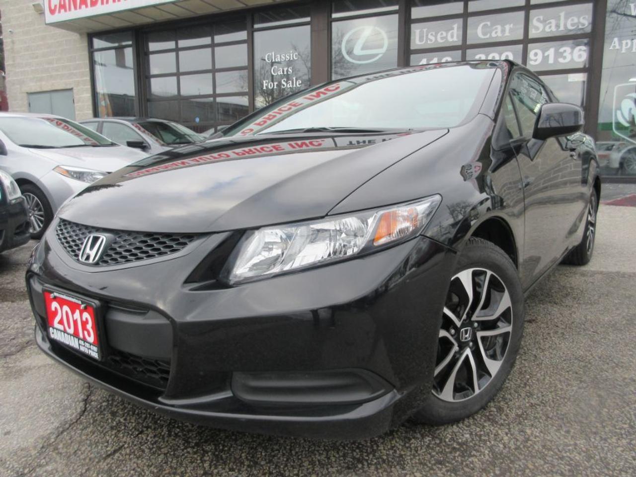 <p>Welcomed To Canadian Auto Price:5 SPEED , BLACK OVER BLACK INT, ONE OWNER OFF HONDA CANADA LEASE, SUNROOF , BLUETOOTH, ALLOY WHEEL ,POWER WIDOWS ,POWER DOORS, ASSETS,PM, PW, PDL, KEYLES, A/C HEATED SEAT, USB- CD PLAYER... CRUISE CONTROL, ......AND MORE...TO LIST.... ALL PRICES ARE PLUS HST TAX AND LICENSING, AND MORE...ONLY 75000KM, FINANCING..AVAILABLE, WITH 0 DOWN AND 6 MONTHS NO PAYMENT, O.A.C..SUPER CLEAN AND IN IMMACULATE CONDITION, LOW INTEREST RATES..MONTHLY PAYMENT & TERMS, MAY VARY & ARE BASED. O.A.C... PLEASE CONTACT DEALER FOR MORE DETAILS. Advertised Unfit Vehicle is not certified and not e-tested. Certification and e-testing available for $499.00 . PLEASE SEE DEALER FOR MORE DETAILS. PLS VISIT OUR WEBSITE @ WWW.CANADIANAUTOPRICE.CA///////// FOR MORE INVENTORY. CANADIAN AUTO PRICE: 820 Markham Rd. Scarborough, ON M1H2Y2 Sales: 416-297-9797 / 1 (888) 745-9769 / FAX: 416-297-6600 More About CANADIAN AUTO PRICE We Offer Retail Pre-Owned Financing 100% Approved Wholesale Warranty Trade-Ins. HOURS Monday:9am to 9pm Tuesday: 9am to 9pm Wednesday: 9am to 9pm Thursday: 9am to 9pm Friday: 9am to 9pm Saturday: 9am to 8pm Sunday: 12pm to 6p</p>