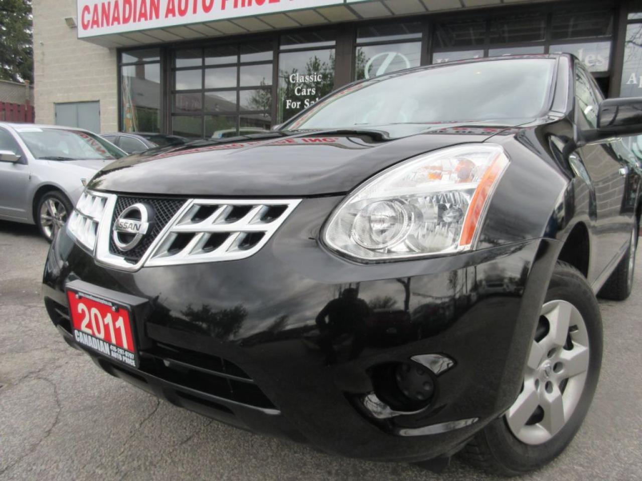 Used 2011 Nissan Rogue SPORT-UTILITY-BLACK-ON-BLACK for sale in Scarborough, ON
