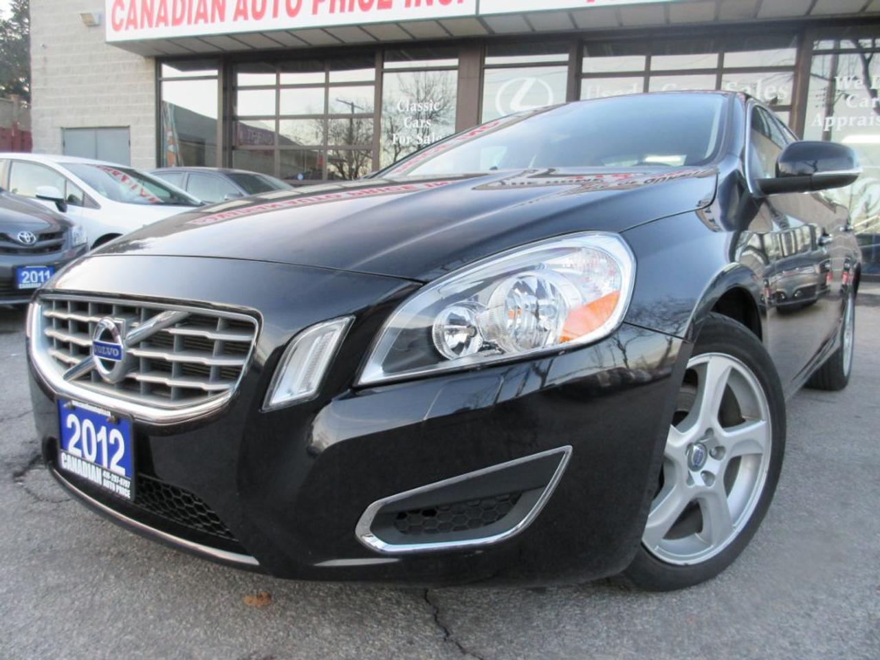<p>HOLIDAY SPECIALS NOW ON! LIMITED TIME OFFERS. COME IN NOW FOR OUR BEST DEALS! AUTOMATIC, BLACK OVER BLACK&nbsp; ,BLUE TOOTH, PRM PKG, LOADED, PW, PM, PDL, ALLOYS, A/C, CD, PLAYER, CRUISE CONTROL, HEATED SEATS, PREMIUM PACKAGE. AND MORE...TO LIST..... ONE OWNER, DIRECT FROM VOLVO CANADA LEASE, SUPER CLEAN AND IN IMMACULATE CONDITION. ALL PRICES ARE PLUS HST TAX...AND LICENSING... FINANCING, AVAILABLE FOR ALL CREDITS...0 DOWN AND NO PAYMENT FOR 6 MONTHS...MONTHLY PAYMENT & TERMS, MAY VARY & ARE BASED. O.A.C..PLEASE CONTACT DEALER FOR MORE DETAILS. . . .Advertised Unfit Vehicle is not certified and not e-tested. Certification and e-testing available for $499.00.. !!! PLEASE SEE DEALER FOR MORE DETAILS.. PLS VISIT OUR WEBSITE @ WWW.CANADIANAUTOPRICE.CA///////// FOR MORE INVENTORY CANADIAN AUTO PRICE INC 820 MARKHAM RD M1H 2Y2 416 297-9797--- OR 1 (888) 745-9769 - 416 300 9136 We Offer Retail Pre-Owned Financing 100% Approved Wholesale Warranty Trade-Ins Canadian Auto Price - affiliates Hours : Monday: 9am to 9pm Tuesday: 9am to 9pm Wednesday: 9am to 9pm Thursday: 9am to 9pm Friday: 9am to 9pm Saturday: 9am to 8pm Sunday: 12pm to 6pm</p>