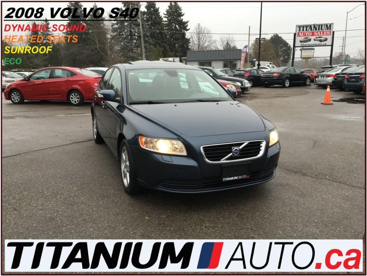 Used 2008 Volvo S40 Heated Sport Seats+Sunroof+Dynaudio Premium Sound+ for sale in West Kelowna, BC