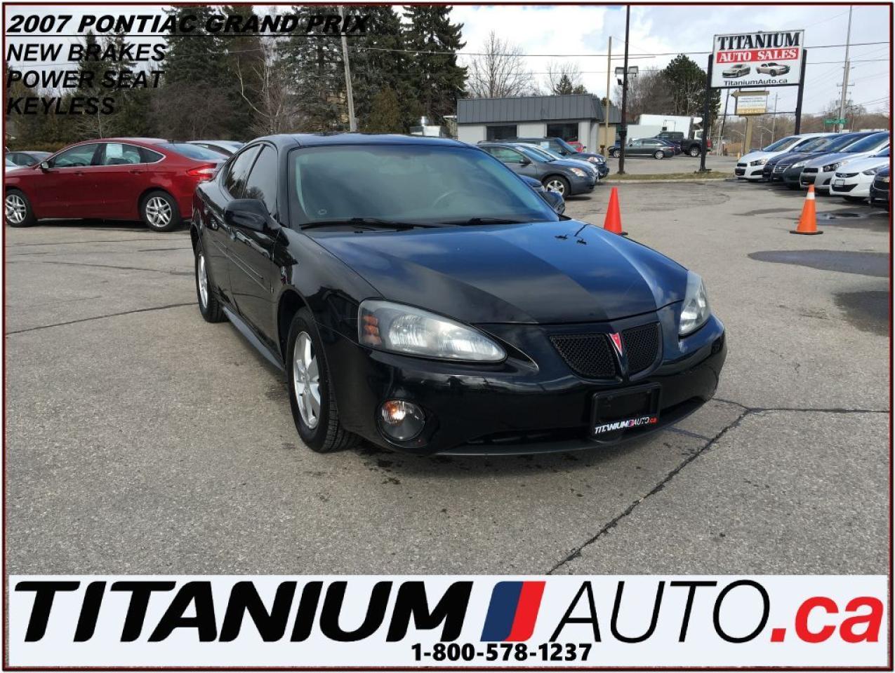 Used 2007 Pontiac Grand Prix Power Seat+New Brakes+Keyless+Cruise Control++++++ for sale in Parksville, BC