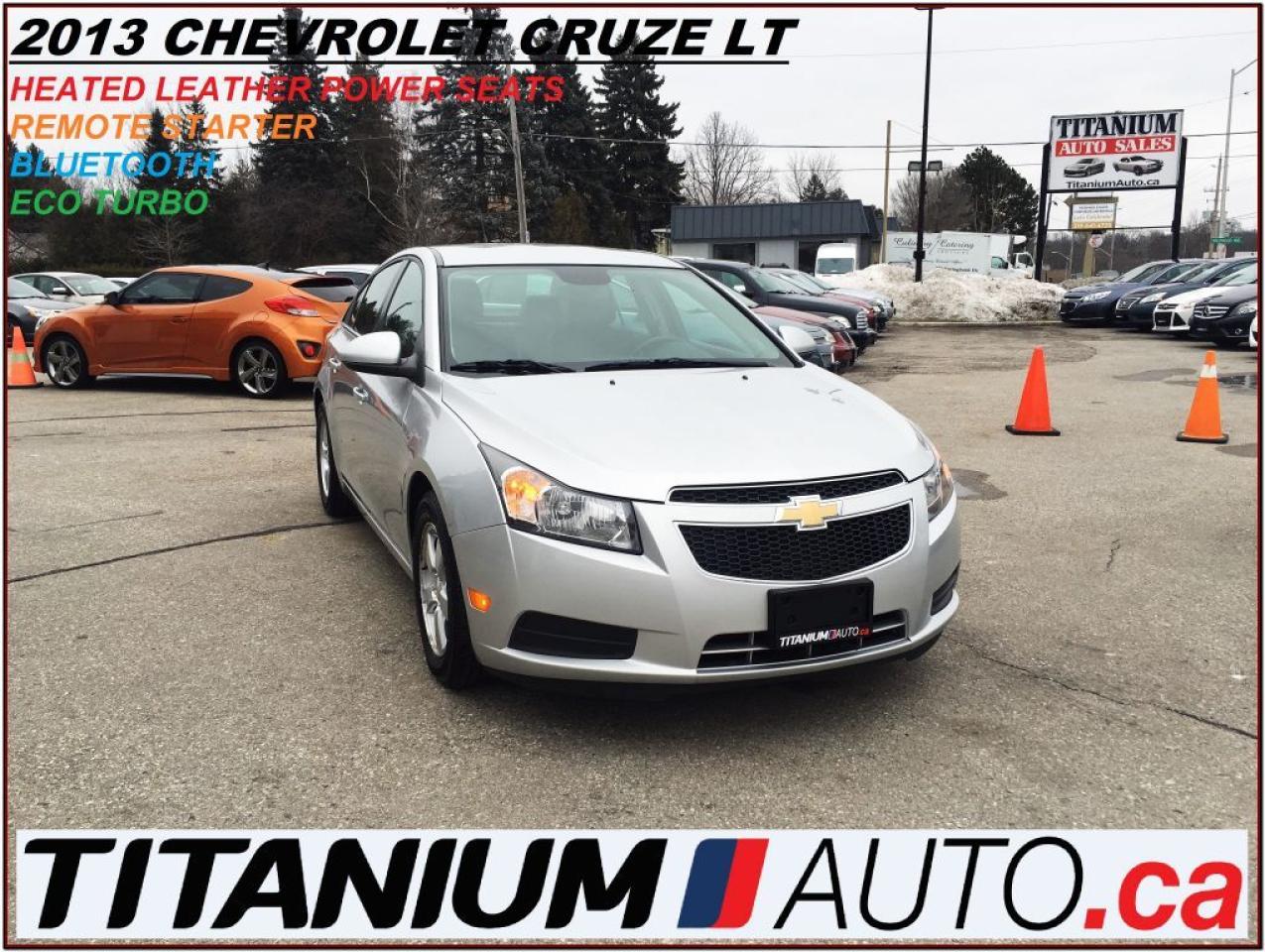 Used 2013 Chevrolet Cruze LT-2+Heated Leather Seats+Remote Starter+BlueTooth for sale in Parksville, BC