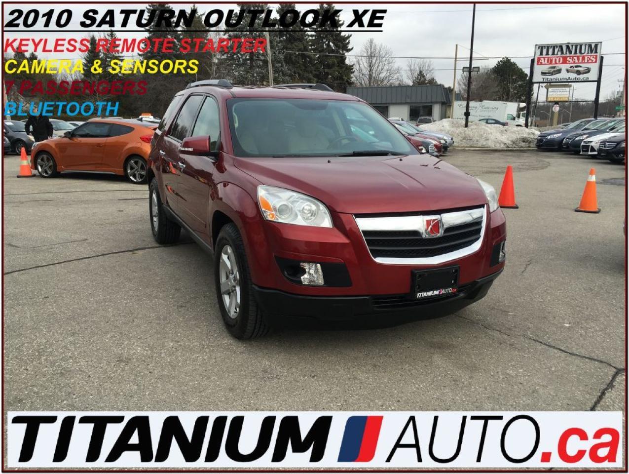 Used 2010 Saturn Outlook Camera & Sensors+7 Pass.+BlueTooth+Remote Starter+ for sale in Parksville, BC