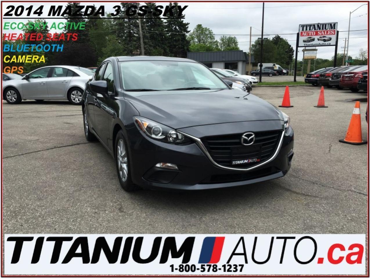 Used 2014 Mazda Mazda3 GS+GPS+Camera+Heated Seat+BlueTooth+New Brakes+Sky for sale in Parksville, BC