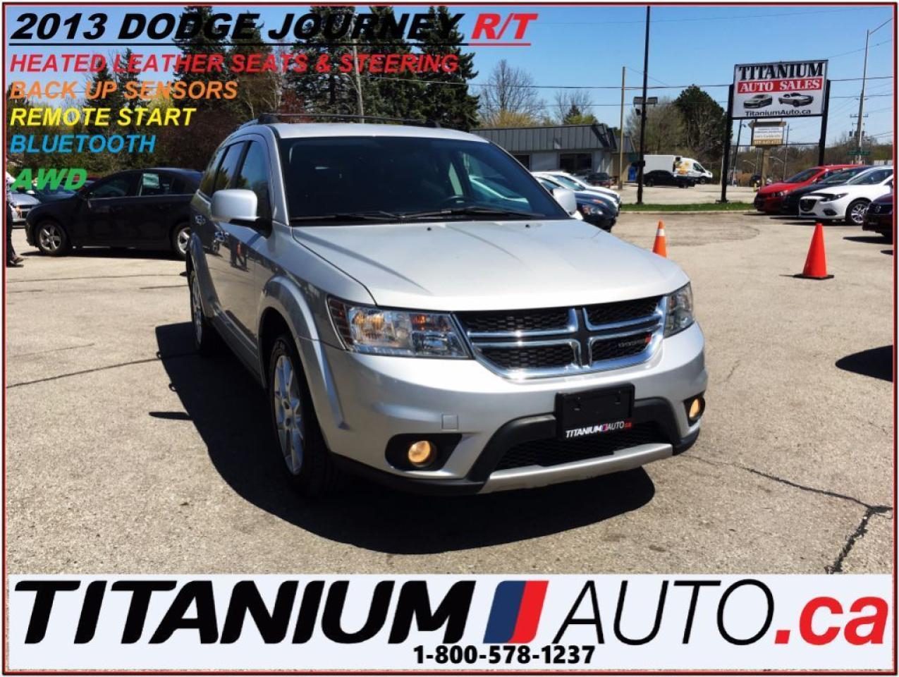 Used 2013 Dodge Journey R/T AWD+Heated Leather+Remote Start+Back Up Sensor for sale in Parksville, BC