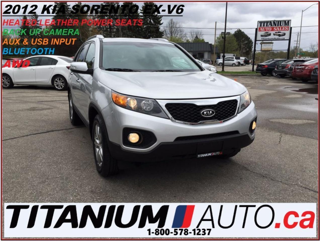Used 2012 Kia Sorento EX+AWD+Camera+BlueTooth+Heated Leather+New Tires++ for sale in Parksville, BC