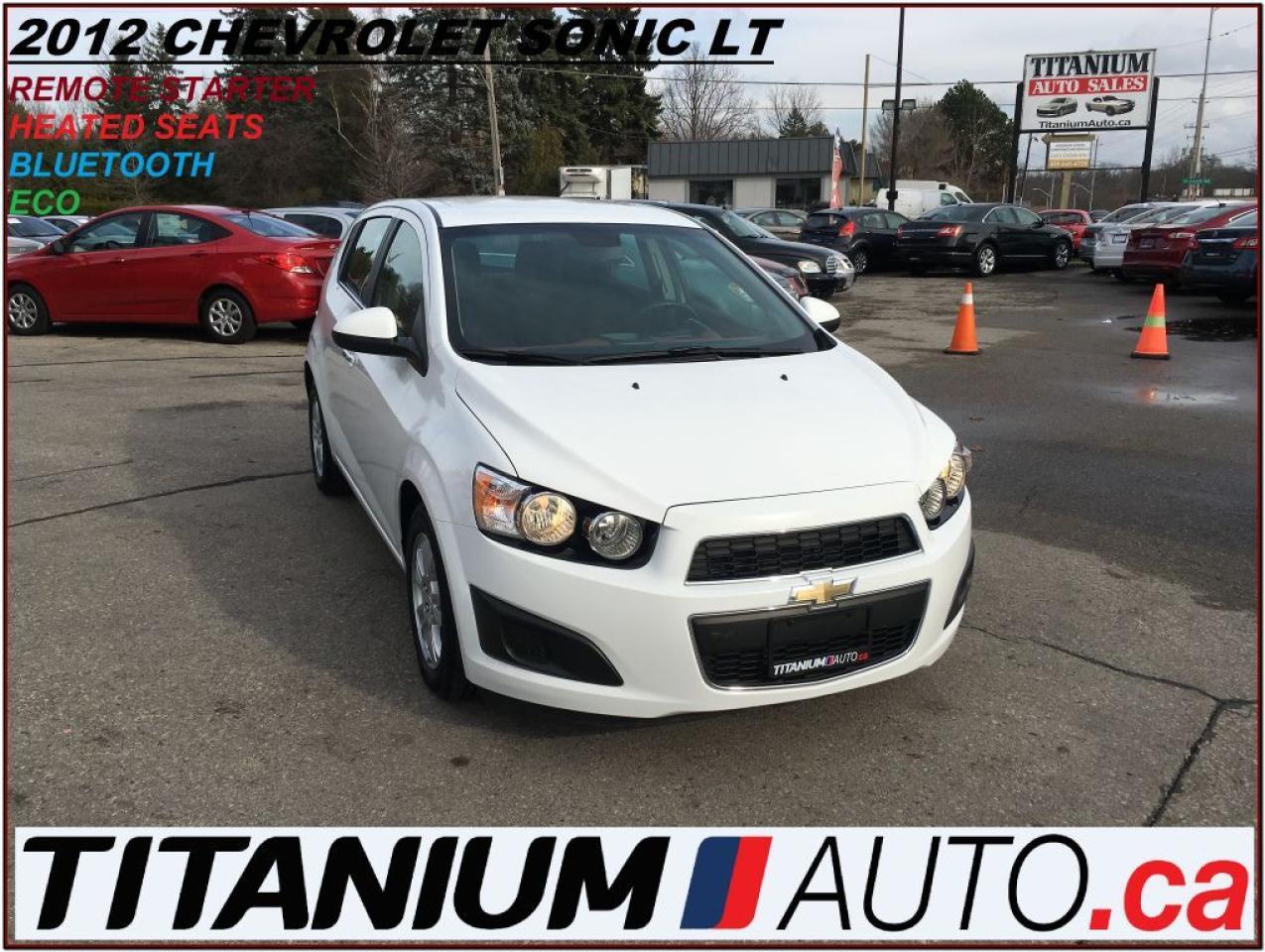 Used 2012 Chevrolet Sonic LT+BlueTooth+Heated Seats+Remote Start+Traction Co for sale in Parksville, BC