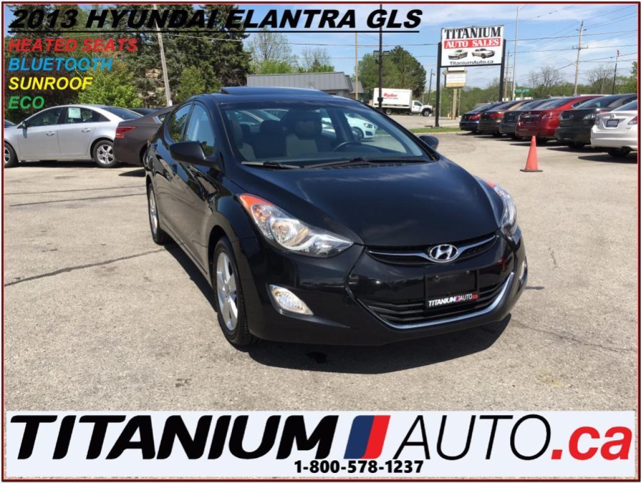 Used 2013 Hyundai Elantra GLS+BlueTooth+Sunroof+Alloys+Heated Seats+New Tire for sale in Parksville, BC