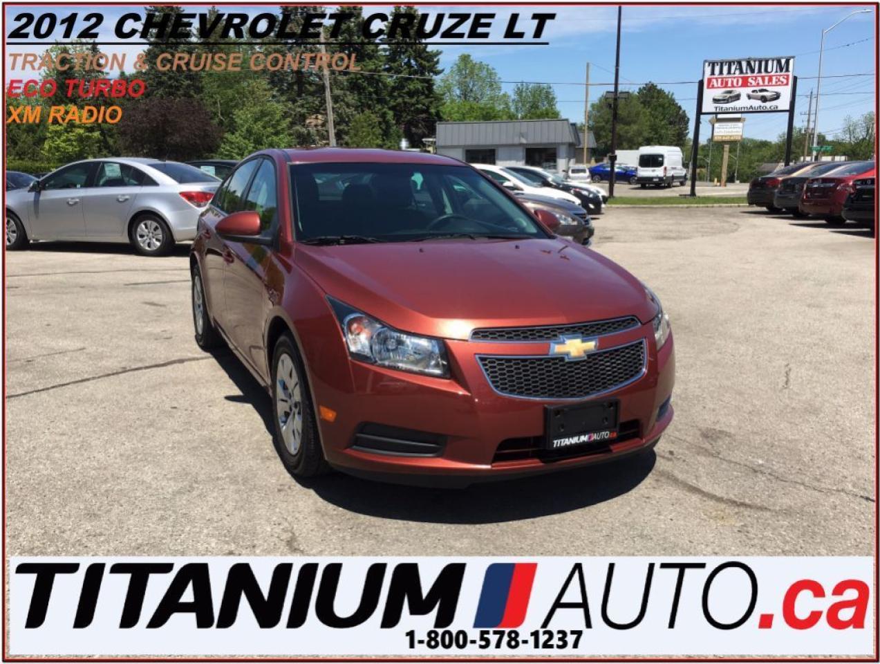 Used 2012 Chevrolet Cruze LT Turbo+Traction & Cruise Control+XM Radio+Keyles for sale in Parksville, BC