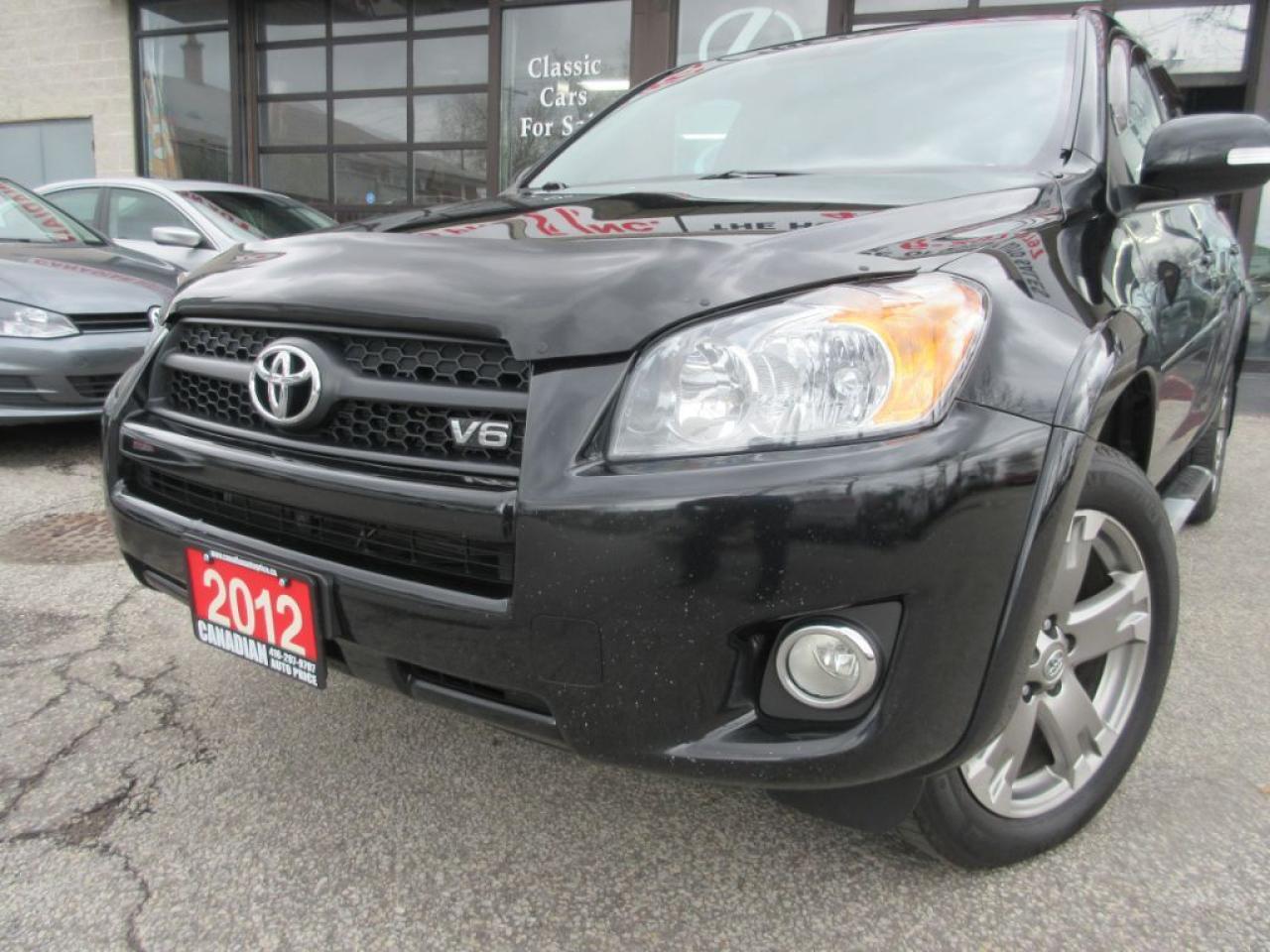 Used 2012 Toyota RAV4 Sport-AWD- V6 LEATHER- SUNROOF-SIDE-BARS-ALLOYS for sale in Prince Albert, SK