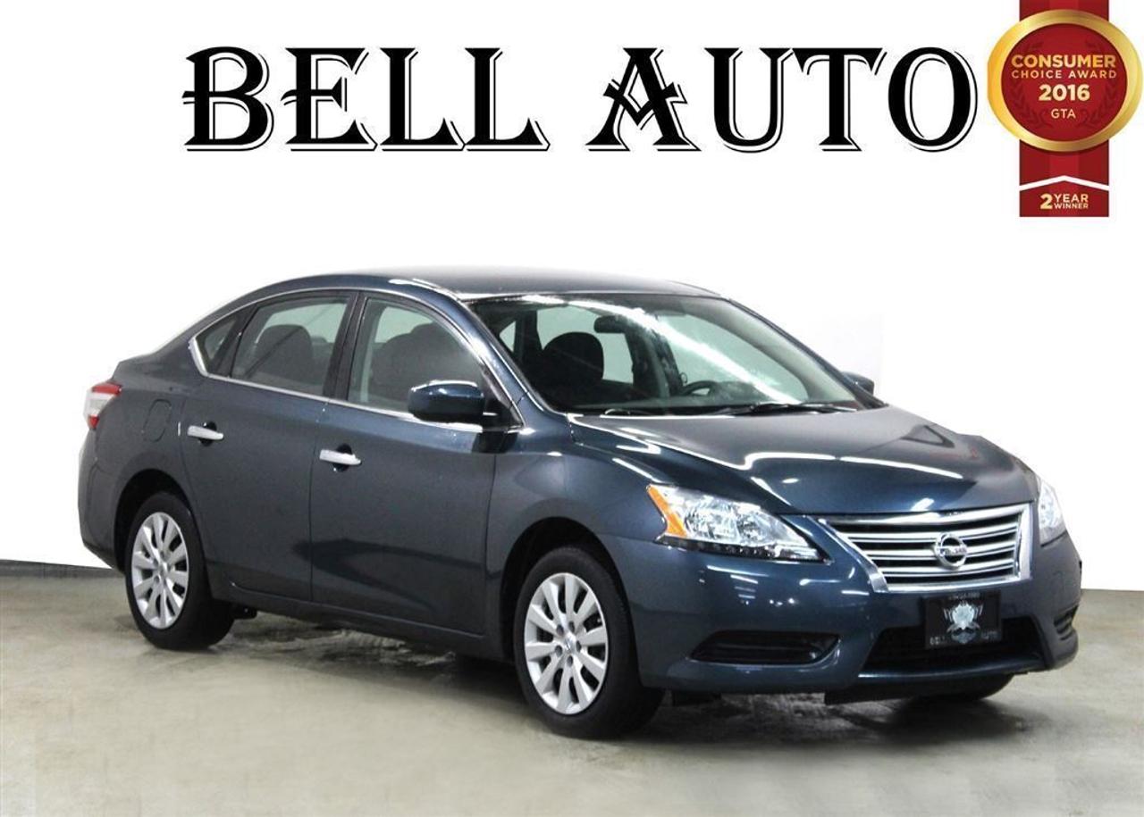 JUMP FOR JOY AT THIS AMAZING DEAL! THIS NISSAN SENTRA IS GREAT FOR THE FAMILY, RELIABLE AND SLEEK YOULL BE CRUISING AROUND TOWN IN STYLE!   SOME ADDITIONAL FEATURES ARE:   HEATED SEATS   BLUETOOTH   KEY-LESS ENTRY   AND SO MUCH MORE!   IF YOU WOULD LIKE MORE INFORMATION ON THIS VEHICLE FEEL FREE TO CALL 1- 877- 854- 4872 OR COME TO BELL AUTO TODAY TO VIEW THE CAR!     THE CONDITION:This car has been kept in great condition and is damage free. The body is very well maintained and does not have a spot of rust on it. The seats are clean and have no rips or stains on them as well as the interior carpets and headliner have no lingering odor. This car is in great standing and will have you smiling every time you drive it.   WE FINANCE ANY CREDIT! ~ ACCEPT VEHICLE TRADE-INS! ~ COME TODAY FOR YOU NEW VEHICLE!     You will have a pleasant shopping experience that is fun, informative, and never high pressured. Stop by our dealership or give us a call for more information. All vehicles can be Safety Standards Certificate for an additional $399, if no Safety Standards Certificate then as per OMVIC Regulations the vehicle is deemed to be not drivable, no Safety Standards Certificate.     At Bell Auto our number one goal is to provided excellent customer service to all of our customers. We offer the lowest vehicle prices in the market in addition to best financial banks available to provide you with the lowest and most affordable interest rates & monthly payments. In addition we have two certified mechanical and a mechanical shop, detailing and service department in the back of our dealership. Our customer relationship means the most to our company as we have been in business for 16 plus years, with a selection of inventory of over 200 vehicles. Come today to our spacious family environment showroom, our staff is delighted to meet all of you.     Bell Auto is a OMVIC Dealership that has a A+ Rating on the Better Business Bureau, 2 Year winners of the Consumer Choice Awards for the Best Dealership In the G.T.A. and Surrounding Areas, The Readers Choice Award Winners for Detailing, Over All Dealership, Import Dealership and Used Car Dealership.