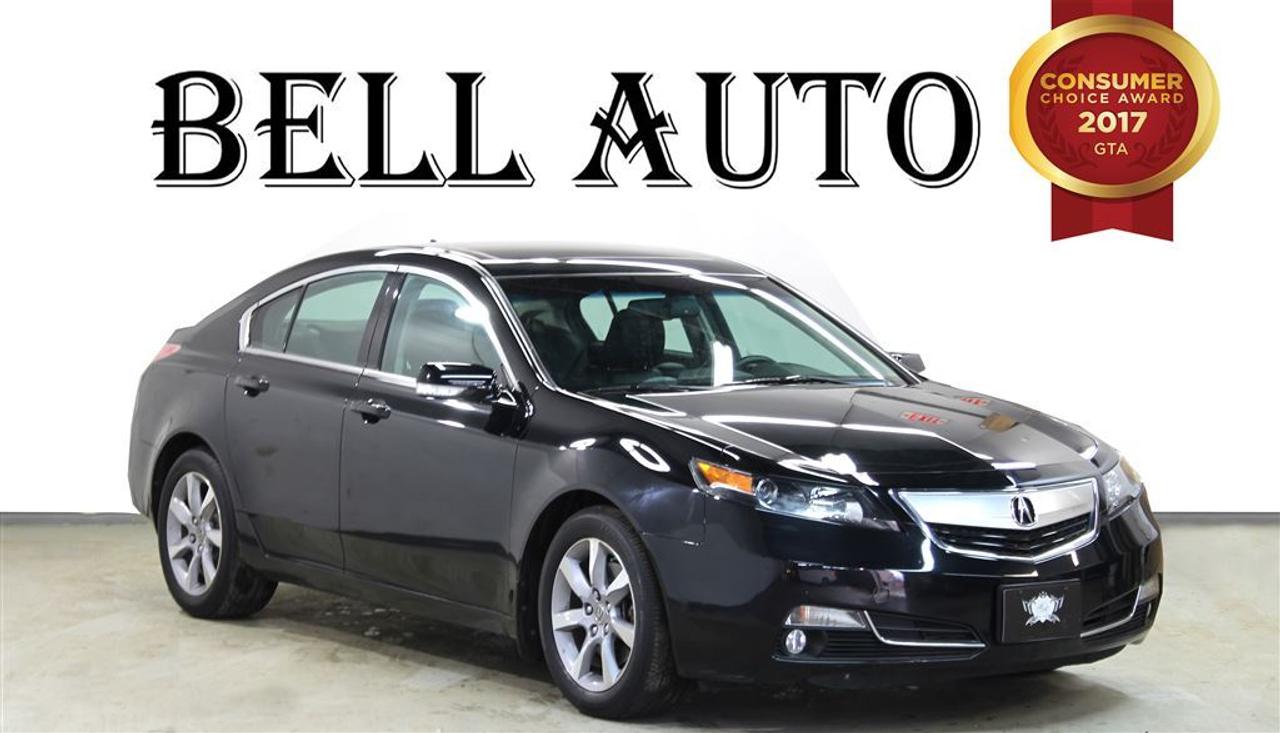 COME SEE OUR INVENTORY! THIS ACURA TL IS THE PERFECT VEHICLE FOR YOU !! WITH ITS SLEEK BODY AND V-6 ENGINE YOUR DRIVE WILL ALWAYS BE A SMOOTH ONE! COME INTO BELL AUTO TODAY FOR A TEST DRIVE!   SOME GREAT FEATURES YOU CAN FIND ARE:   -NAVIGATION SYSTEM  -BACK UP CAMERA  -MEMORY SEATS  AND SO MUCH MORE!   VEHICLE CONDITIONING: This vehicle has been kept in fantastic condition. This car will have you feeling like your driving on a cloud with its amazing performance. Interior is immaculate and holds no odor or stains on either the carpets or headliner, as well the leather seats have no tears in them.   IF YOU WOULD LIKE MORE INFORMATION ON THIS VEHICLE FEEL FREE TO CALL 1- 877- 854- 4872 OR COME TO BELL AUTO TODAY TO VIEW THE CAR! FINANCE ANY CREDIT! ~ ACCEPT VEHICLE TRADE-INS! ~ COME TODAY FOR YOU NEW VEHICLE!  You will have a pleasant shopping experience that is fun, informative, and never high pressured. Stop by our dealership or give us a call for more information. All vehicles can be Safety Standards Certificate for an additional $399, if no Safety Standards Certificate then as per OMVIC Regulations the vehicle is deemed to be not drivable, no Safety Standards Certificate. At Bell Auto our number one goal is to provided excellent customer service to all of our customers.   We offer the lowest vehicle prices in the market in addition to best financial banks available to provide you with the lowest and most affordable interest rates & monthly payments. In addition we have two certified mechanical and a mechanical shop, detailing and service department in the back of our dealership. Our customer relationship means the most to our company as we have been in business for 16 plus years, with a selection of inventory of over 200 vehicles. Come today to our spacious family environment showroom, or staff is delighted to meet all of you.   Bell Auto is a OMVIC Dealership that has a A+ Rating on the Better Business Bureau, 2 Year winners of the Consumer Choice Awards for the Best Dealership In the G.T.A. and Surrounding Areas, The Readers Choice Award Winners for Detailing, Over All Dealership, Import Dealership and Used Car Dealership