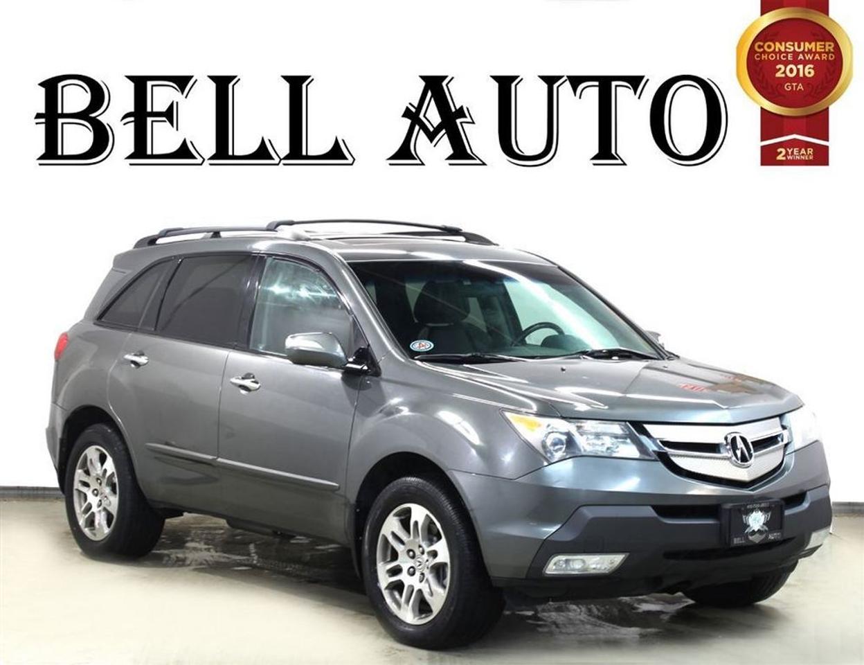 THIS ACURA MDX IS RELIABLE AND SLEEK IN DESIGN. ITS V6 ENGINE WILL GIVE YOU THE PERFORMANCE YOU DESIRE!   SOME ADDITIONAL INTERIOR FEATURES ARE:   KEY-LESS ENTRY   ALLOY WHEELS   AND SO MUCH MORE!   IF YOU WOULD LIKE MORE INFORMATION ON THIS VEHICLE FEEL FREE TO CALL 1- 877- 854- 4872 OR COME TO BELL AUTO TODAY TO VIEW THE CAR!     THE CONDITION:This car has been kept in great condition and is damage free. The body is very well maintained and does not have a spot of rust on it. The seats are clean and have no rips or stains on them as well as the interior carpets and headliner have no lingering odor. This car is in great standing and will have you smiling every time you drive it.   WE FINANCE ANY CREDIT! ~ ACCEPT VEHICLE TRADE-INS! ~ COME TODAY FOR YOU NEW VEHICLE!     You will have a pleasant shopping experience that is fun, informative, and never high pressured. Stop by our dealership or give us a call for more information. All vehicles can be Safety Standards Certificate for an additional $999, if no Safety Standards Certificate then as per OMVIC Regulations the vehicle is deemed to be not drivable, no Safety Standards Certificate.     At Bell Auto our number one goal is to provided excellent customer service to all of our customers. We offer the lowest vehicle prices in the market in addition to best financial banks available to provide you with the lowest and most affordable interest rates & monthly payments. In addition we have two certified mechanical and a mechanical shop, detailing and service department in the back of our dealership. Our customer relationship means the most to our company as we have been in business for 16 plus years, with a selection of inventory of over 200 vehicles. Come today to our spacious family environment showroom, our staff is delighted to meet all of you.     Bell Auto is a OMVIC Dealership that has a A+ Rating on the Better Business Bureau, 2 Year winners of the Consumer Choice Awards for the Best Dealership In the G.T.A. and Surrounding Areas, The Readers Choice Award Winners for Detailing, Over All Dealership, Import Dealership and Used Car Dealership.