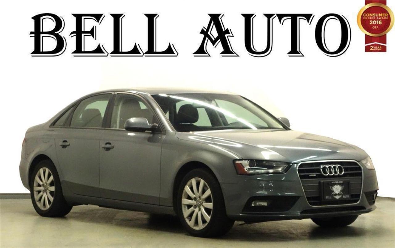 Used 2013 Audi A4 2.0T PREMIUM PKG - LIGHTING OPTION - ALL WHEEL DRI for sale in Toronto, ON