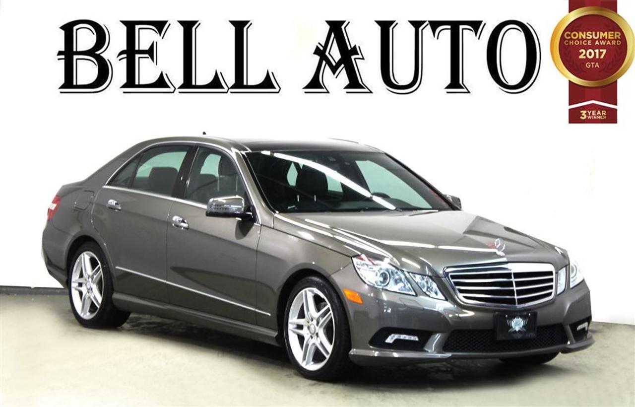 Your satisfaction is our business! Step into the 2011 Mercedes-Benz E-Class! Distinctive design and opulent equipment are standard. This vehicle has achieved Certified Pre-Owned status, by passing Mercedes-Benzs comprehensive certification process. This 4 door, 5 passenger sedan has not yet reached the hundred thousand kilometer mark! Mercedes-Benz prioritized handling and performance with features such as: front fog lights, power moon roof, and air conditioning. Under the hood youll find a 6 cylinder engine with more than 250 horsepower, and for added security, dynamic Stability Control supplements the drivetrain. Our knowledgeable sales staff is available to answer any questions that you might have. Theyll work with you to find the right vehicle at a price you can afford. We are here to help you.All vehicles can be Safety Standards Certificate for an additional $399, if no Safety Standards Certificate then as per OMVIC Regulations the vehicle is deemed to be not drivable, no Safety Standards Certificate