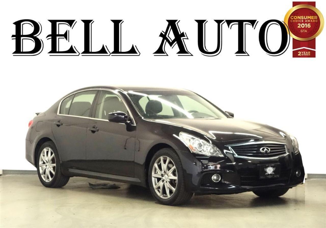 Used 2013 Infiniti G37 X LUXURY S AWD NAVIGATION LEATHER SUNROOF for sale in Toronto, ON
