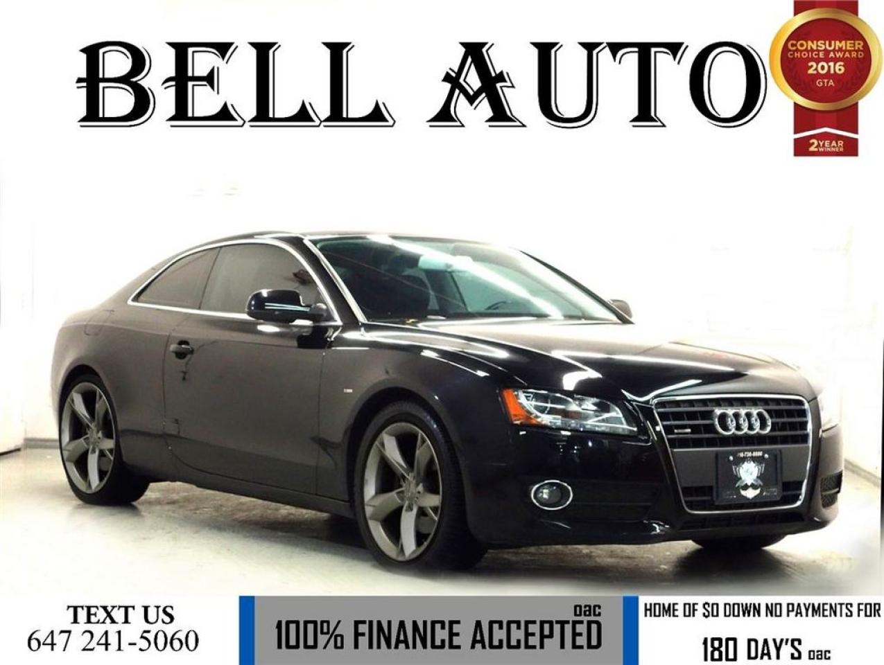Used 2012 Audi A5 2.0T S-LINE PURCHASED FROM AUDI ALL SERVICE UP TO for sale in Toronto, ON