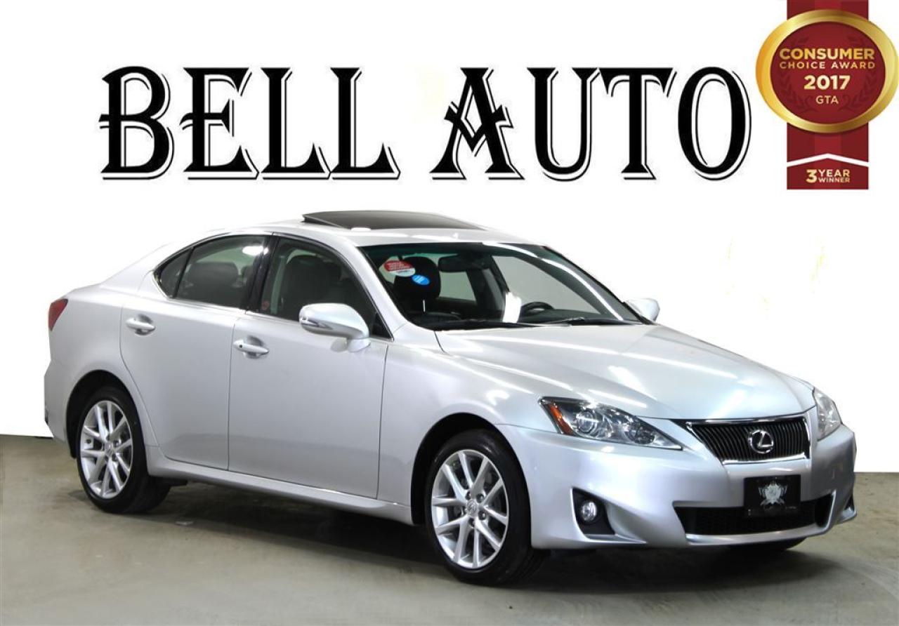Used 2012 Lexus IS 250 ALL WHEEL DRIVE - SUNROOF - LEATHER INTERIOR - 6 C for sale in Toronto, ON
