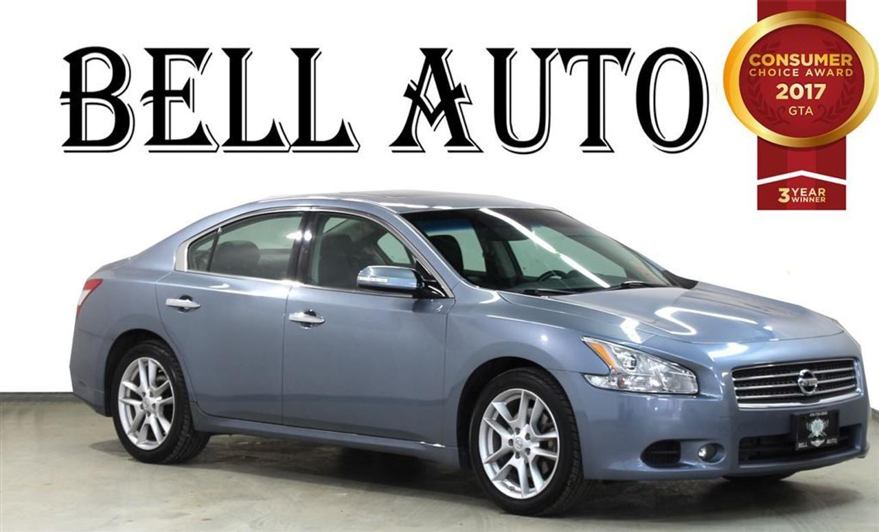 Load your family into the 2011 Nissan Maxima! Packed with features and truly a pleasure to drive! This vehicle has achieved Certified Pre-Owned status, by passing Nissans comprehensive certification process, including a comprehensive 156 point inspection! This 4 door, 5 passenger sedan has not yet reached the 130,000 kilometer mark! All of the premium features expected of a Nissan are offered, including: an automatic dimming rear-view mirror, front fog lights, and power seats. It features a front-wheel-drive platform, an automatic transmission, and a 3.5 liter 6 cylinder engine. Our team is professional, and we offer a no-pressure environment. Theyll work with you to find the right vehicle at a price you can afford. Call now to schedule a test drive. You will have a pleasant shopping experience that is fun, informative, and never high pressured. Stop by our dealership or give us a call for more information. All vehicles can be Safety Standards Certificate for an additional $399