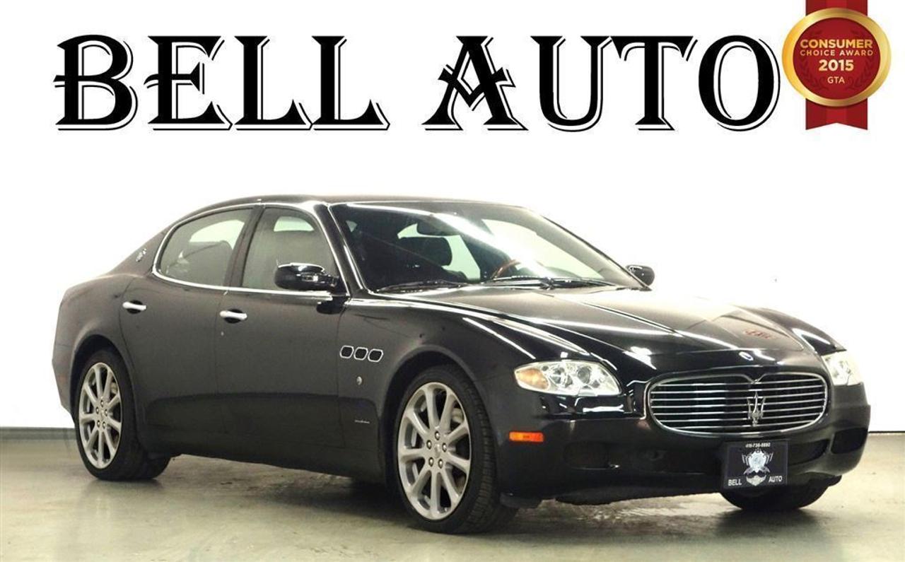 JUMP INTO THIS ITALIAN CLASSIC AND FIND OUT WHY IT IS ONE OF THE TOP DOGS IN THE LUXURY AUTOMOTIVE GAME!   SOME GREAT FEATURES ARE:   LEATHER INTERIOR   CARBON FIBER TRIM INTERIOR   AND SO MUCH MORE!   IF YOU WOULD LIKE MORE INFORMATION ON THIS VEHICLE FEEL FREE TO CALL 1- 877- 854- 4872 OR COME TO BELL AUTO TODAY TO VIEW THE CAR!   THE CONDITION:This car has been kept in great condition and is damage free. The body is very well maintained and does not have a spot of rust on it. The seats are clean and have no rips or stains on them as well as the interior carpets and headliner have no lingering odor. This car is in great standing and will have you smiling every time you drive it.   WE FINANCE ANY CREDIT! ~ ACCEPT VEHICLE TRADE-INS! ~ COME TODAY FOR YOU NEW VEHICLE!   You will have a pleasant shopping experience that is fun, informative, and never high pressured. Stop by our dealership or give us a call for more information. All vehicles can be Safety Standards Certificate for an additional $999, if no Safety Standards Certificate then as per OMVIC Regulations the vehicle is deemed to be not drivable, noSafety Standards Certificate.   At Bell Auto our number one goal is to provided excellent customer service to all of our customers. We offer the lowest vehicle prices in the market in addition to best financial banks available to provide you with the lowest and most affordable interest rates & monthly payments. In addition we have two certified mechanical and a mechanical shop, detailing and service department in the back of our dealership. Our customer relationship means the most to our company as we have been in business for 16 plus years, with a selection of inventory of over 200 vehicles. Come today to our spacious family environment showroom, our staff is delighted to meet all of you.  Bell Auto is a OMVIC Dealership that has a A+ Rating on the Better Business Bureau, 2 Year winners of the Consumer Choice Awards for the Best Dealership In the G.T.A. and Surrounding Areas, The Readers Choice Award Winners for Detailing, Over All Dealership, Import Dealership and Used Car Dealership.