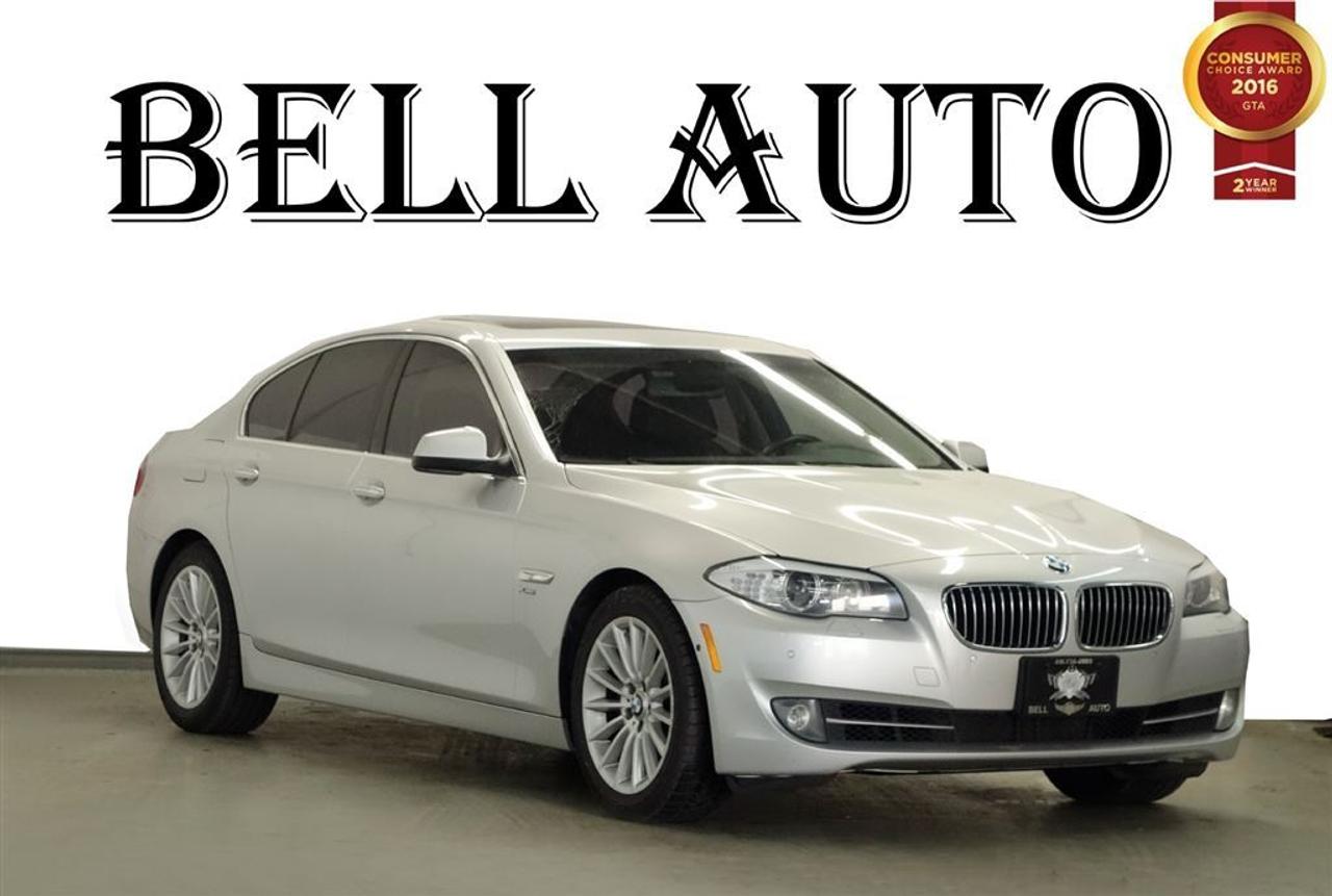 Experience driving perfection in the 2011 BMW 535! Arriving fully equipped with the latest luxury, powertrain and technological innovations! This vehicle has achieved Certified Pre-Owned status, by passing BMWs rigorous certification process. This 4 door, 5 passenger sedan has not yet reached the 160,000 kilometer mark!     The following features are included: front dual-zone air conditioning, high intensity discharge headlights, and seat memory. Smooth gearshifts are achieved thanks to the 3 liter 6 cylinder engine, and all wheel drive keeps this model firmly attached to the road surface.     We have the vehicle youve been searching for at a price you can afford. Please dont hesitate to give us a call. All vehicles can be Certified & E-Tested for an additional $399, if not Certified & E-Test then as per OMVIC Regulations the vehicle is deemed to be not drivable, not e-tested.