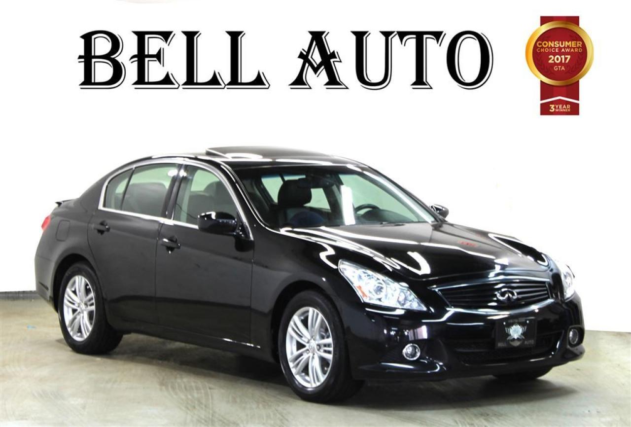 Used 2013 Infiniti G37 X SPORT PKG NAVIGATION LEATHER SUNROOF for sale in Toronto, ON