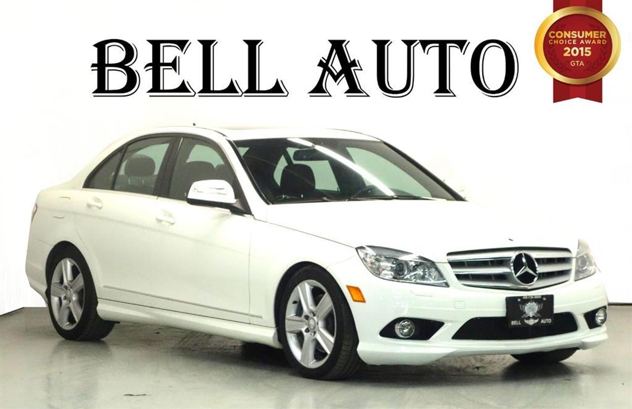 Treat yourself to a test drive in the 2010 Mercedes-Benz C-Class! From front to rear, this model exhibits grace and agility. This vehicle has achieved Certified Pre-Owned status, by passing Mercedes-Benzs comprehensive certification process.     Mercedes-Benz prioritized handling and performance with features such as: automatic dimming door mirrors, power door mirrors and heated door mirrors, and power seats. Under the hood youll find a 6 cylinder engine with more than 200 horsepower, and for added security, dynamic Stability Control supplements the drivetrain.     We pride ourselves on providing excellent customer service. Stop by our dealership or give us a call for more information. All vehicles can be Certified & E-Tested for an additional $399, if not Certified & E-Test then as per OMVIC Regulations the vehicle is deemed to be not drivable, not e-tested.