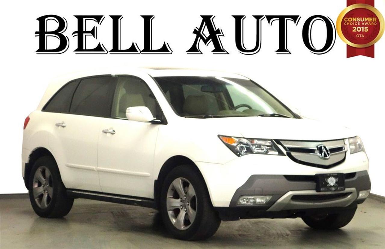 Introducing the 2008 Acura MDX! Injecting sophistication and finesse into the fullsize SUV segment! This vehicle has achieved Certified Pre-Owned status, by passing Acuras comprehensive certification process, including a 150-point inspection! Acura prioritized practicality, efficiency, and style by including: a built-in garage door transmitter, heated front and rear seats, and power seats. A 3.7 liter V-6 engine pairs with a sophisticated 5 speed automatic transmission, and for added security, dynamic Stability Control supplements the drivetrain.     We have a skilled and knowledgeable sales staff with many years of experience satisfying our customers needs. Theyll work with you to find the right vehicle at a price you can afford. Come on in and take a test drive! We pride ourselves in consistently exceeding our customers expectations. Stop by our dealership or give us a call for more information. All vehicles can be Certified & E-Tested for an additional $699, if not Certified & E-Test then as per OMVIC Regulations the vehicle is deemed to be not drivable, not e-tested.