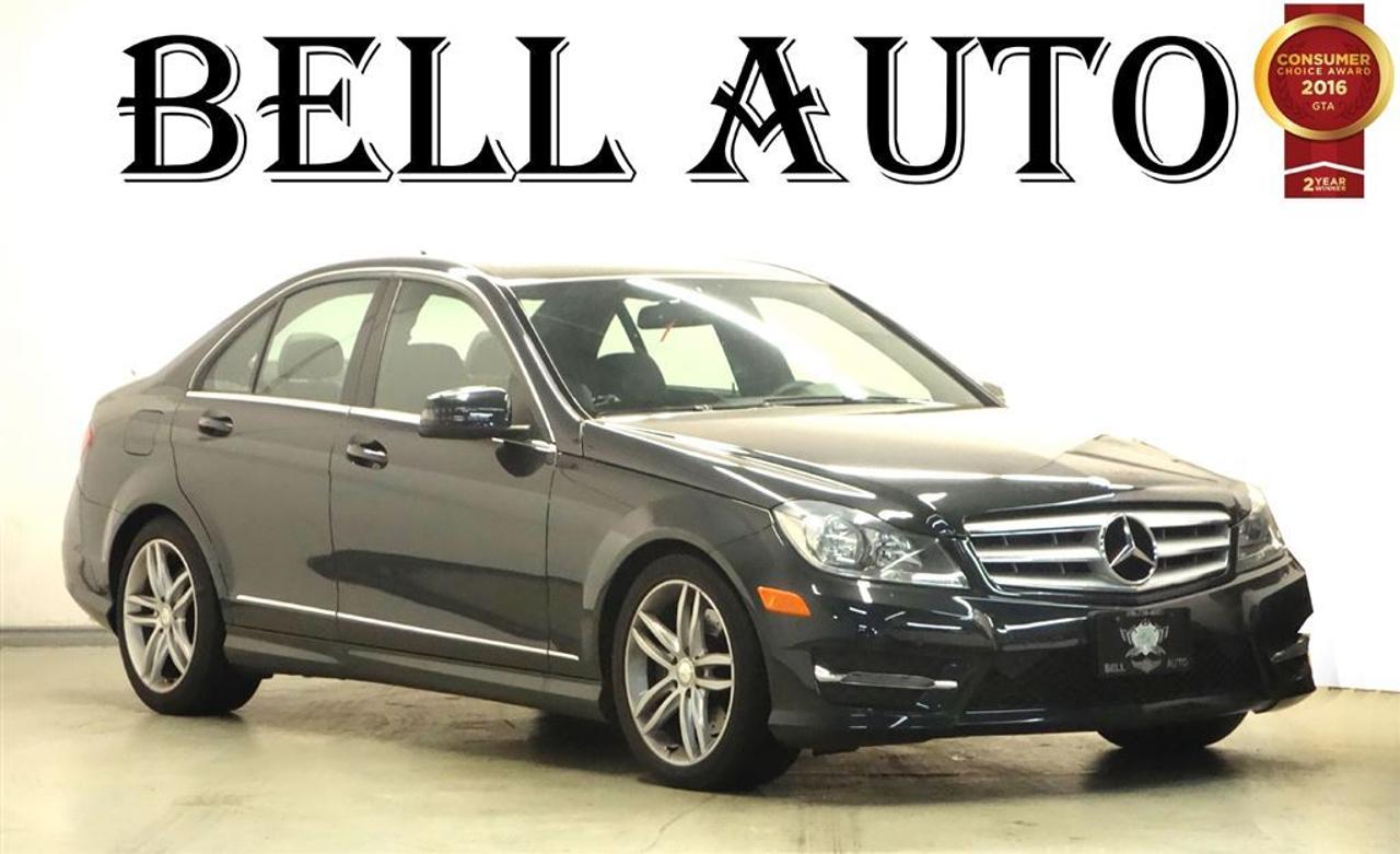 Youre going to love the 2013 Mercedes-Benz C-Class! Youll appreciate its safety and convenience features! This vehicle has achieved Certified Pre-Owned status, by passing Mercedes-Benzs comprehensive certification process. This 4 door, 5 passenger sedan is still under 75,000 kilometers! Top features include rain sensing wipers, front and rear reading lights, an overhead console, and 1-touch window functionality. A 3.5 liter V-6 engine pairs with a sophisticated 7 speed automatic transmission, and for added security, dynamic Stability Control supplements the drivetrain. We pride ourselves in consistently exceeding our customers expectations. Stop by our dealership or give us a call for more information.