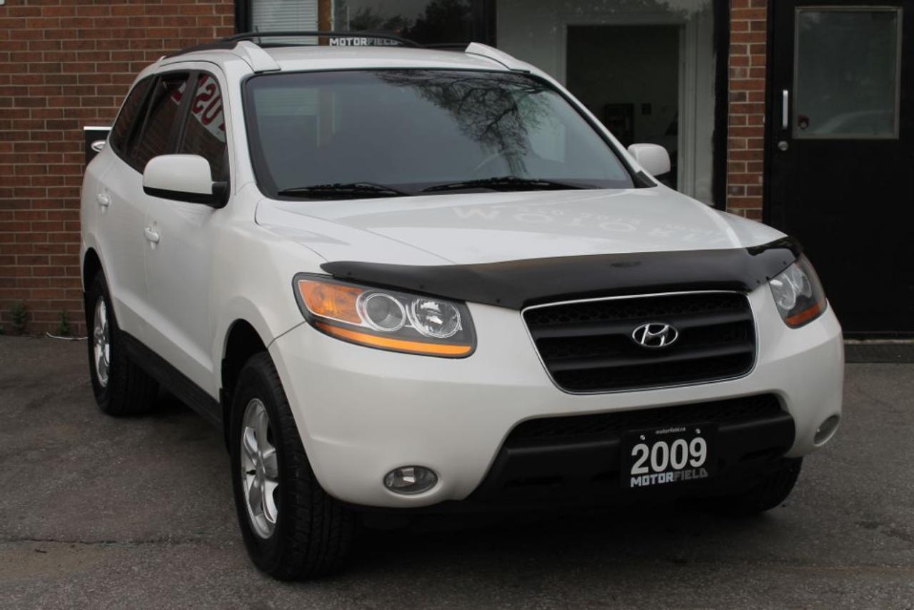 AWARD WINNING HYUNDAI SANTA FE! WHITE ON GREY INTERIOR - BEAUTIFUL COLOUR COMBO! LOW KMS FOR THE YEAR! LOADED WITH KEYLESS ENTRY, HEATED SEATS, USB, AUX, PLUS SO MUCH MORE! ALL MAINTENANCE UP TO DATE - CERTIFIED & READY TO GO! COMES WITH A FULL CARPROOF HISTORY REPORT - CLEAN TITLE VEHICLE! ALSO COMES WITH A 24 MONTH POWERTRAIN WARRANTY INCLUDED IN THE PRICE! FINANCING AVAILABLE OAC! 

UCDA Member - Buy With Confidence! 

Our Price Includes: 

1.Ontario Safety Standard Certificate. 
2.Vehicle Emission Test. 
3.Administration Fee. 
4.CARPROOF Vehicle History Report. . 
5.*24 Month Powertrain - Engine  Transmission - Warranty* 

Taxes and licensing are not included in the price. 

We accept all types of credit cards. 

We are open 7 days a week! 

Motorfield 
475 Kennedy Rd 
Toronto, ON M1K 2A9 
Office: 1 (800) 270 3065 
Direct: (416) 270 3012 
Email: sales@motorfield.ca
Web: motorfield.ca