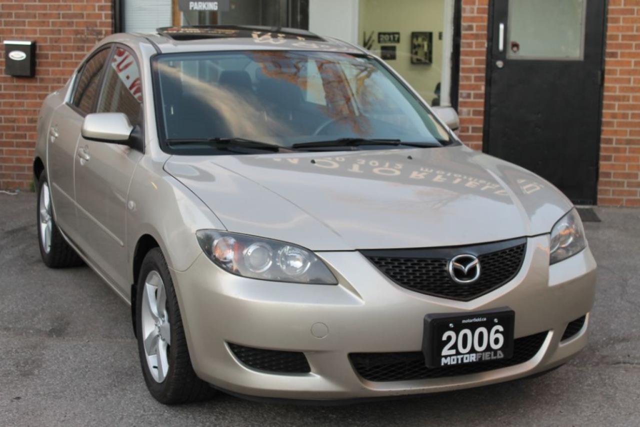 Used 2006 Mazda 3 GS *NO ACCIDENTS, CERTIFIED, SUNROOF* for sale in Toronto, ON