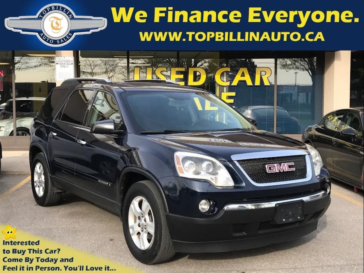 Used 2007 GMC Acadia with SUNROOF, 2 YEARS WARRANTY for sale in Vaughan, ON