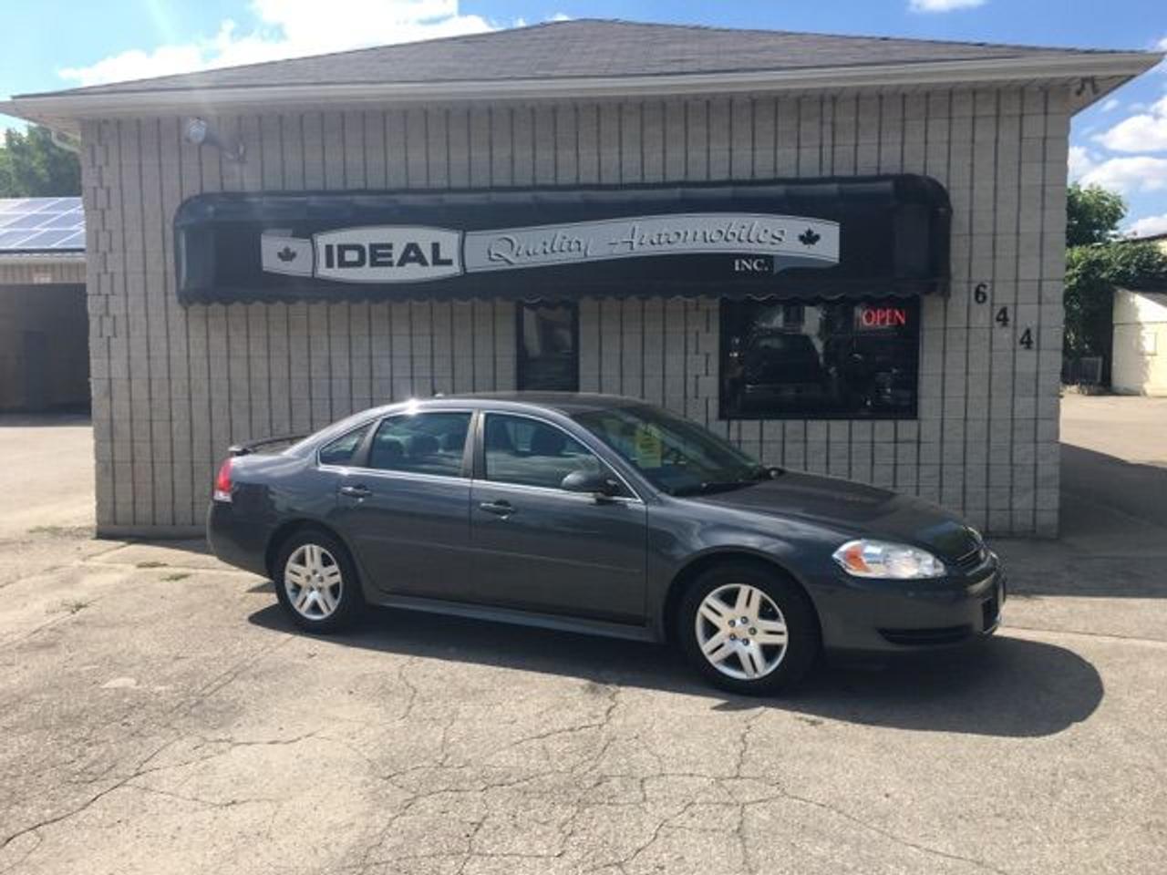 2010 Chevrolet Impala LT $6,600.00 Certified Plus Taxes & Licensing 

We are In-House financing Experts, with no applications to fill out & no credit checks! as long as you can prove an income, you are guaranteed approval for one of our quality pre-owned vehicles. We are here to serve you for all your automotive needs and provide you with professional service that has been recognized by current and repeat clients. We stand by all our vehicles and strive to provide all our customers with the upmost greatest experience & service when purchasing your vehicle. We have a great selection of quality pre-owned cars, vans, suvs and trucks. Including this. 

Immaculate Original Condition 2010 Chevrolet Impala LT 3.5L Automatic, 228,559 Original Kms, Aluminum Wheels, Rear Spoiler, Power Seat, CD, Air Conditioning, Tilt Wheel, Cruise, Power Windows, Power Locks, Power Mirrors & Keyless Remote Entry Original Cyber Grey Metallic Finish with Charcoal Interior, Original Condition Inside & Out! 

Carproof Report Will Be Provided With Every Vehicle! 

TEXT Justin @ 519-933-4184 with Inquires Anytime

OR

Please Call Doug @ (519) 264-1166 OR TEXT anytime @ 519-872-3223 

Visit Us at 644 Longfield St, Mount Brydges, ON, N0L 1W0 Serving Southwestern Ontario Since 1988