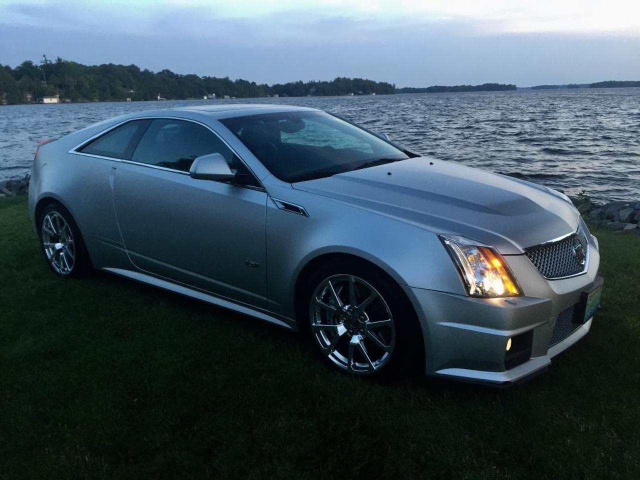 Wow when you look at this car , it looks like a stainless steel car , this is a special ltd edition paint ,Cadillac calls silver frost matte , incredible car to drive , it sets you back in the seats from 0 to 100 km in less than 4 seconds , 556 hp , V8 supercharged , fully loaded with all the options. A picture says a thousand words they say , but this car you have to see , financing is available for up to 72 months OAC 