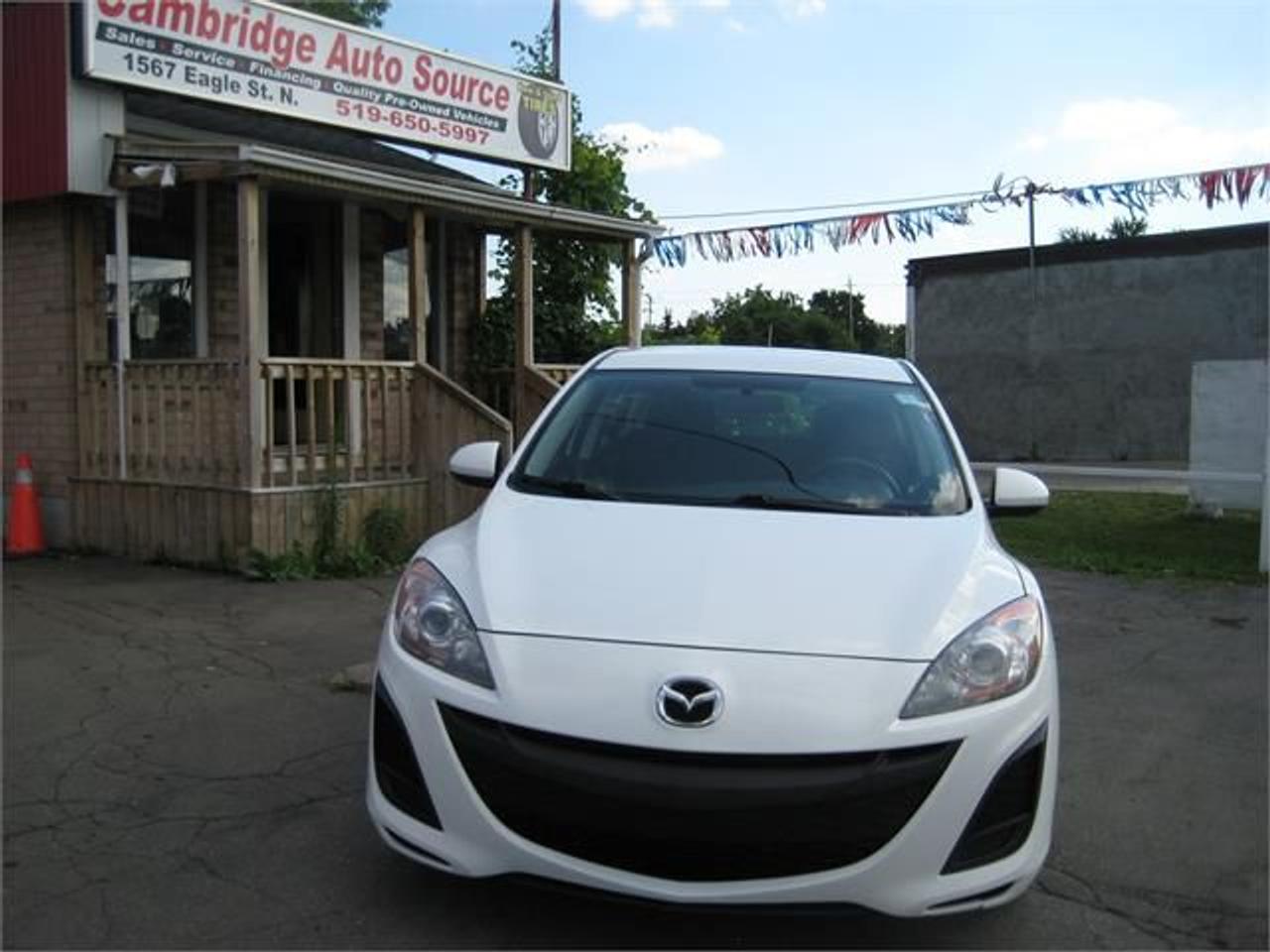 ZOOM-ZOOM Does Exist!! This Hatchback Has Comfortable Seats That Will Hold You In Place And Provide A Smooth Ride. The Car Performs Flawlessly As Well As Aesthetically Designed With Power Locks, Power Windows, Power Mirrors, AM/FM/CD, MP3 Capability, Air Conditioning, Back Spoiler, Tinted, Auxillary Power Input ... Carproof History Report Available.  Comes Certified. Price + HST + Lic. Fees. Financing Available. Good Or Bad Credit. 
We Also Sell New & Used Tires. Over 4000 Tires In Stock. Sold In Sets, Pairs & Singles.