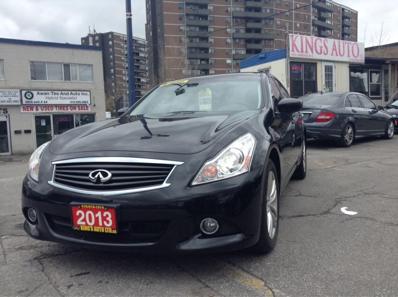 Used 2013 Infiniti G37X NAVI, AWD, BACKUP-CAM, LEATHER for sale in Kitchener, ON