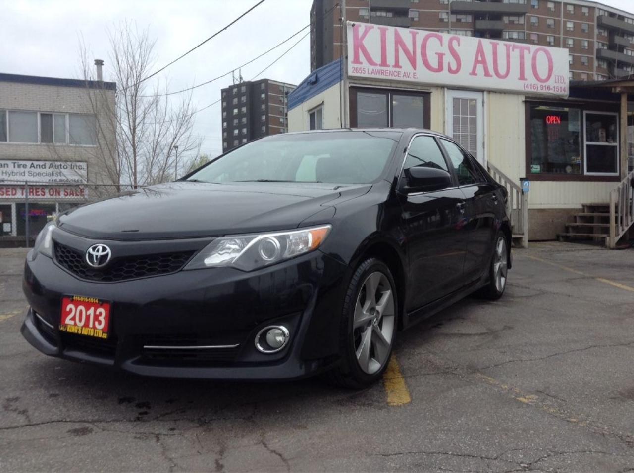 Used 2013 Toyota Camry SE, NAVI, BACK-UP CAM, LEATHER, TIPTRONIC for sale in Kitchener, ON