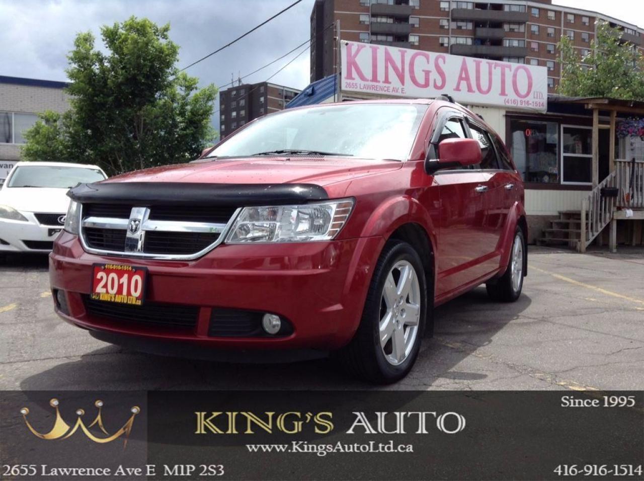 Used 2010 Dodge Journey R/T, 7 PASS, AWD, LEATHER, SUNROOF, HEATED SEATS for sale in Kitchener, ON