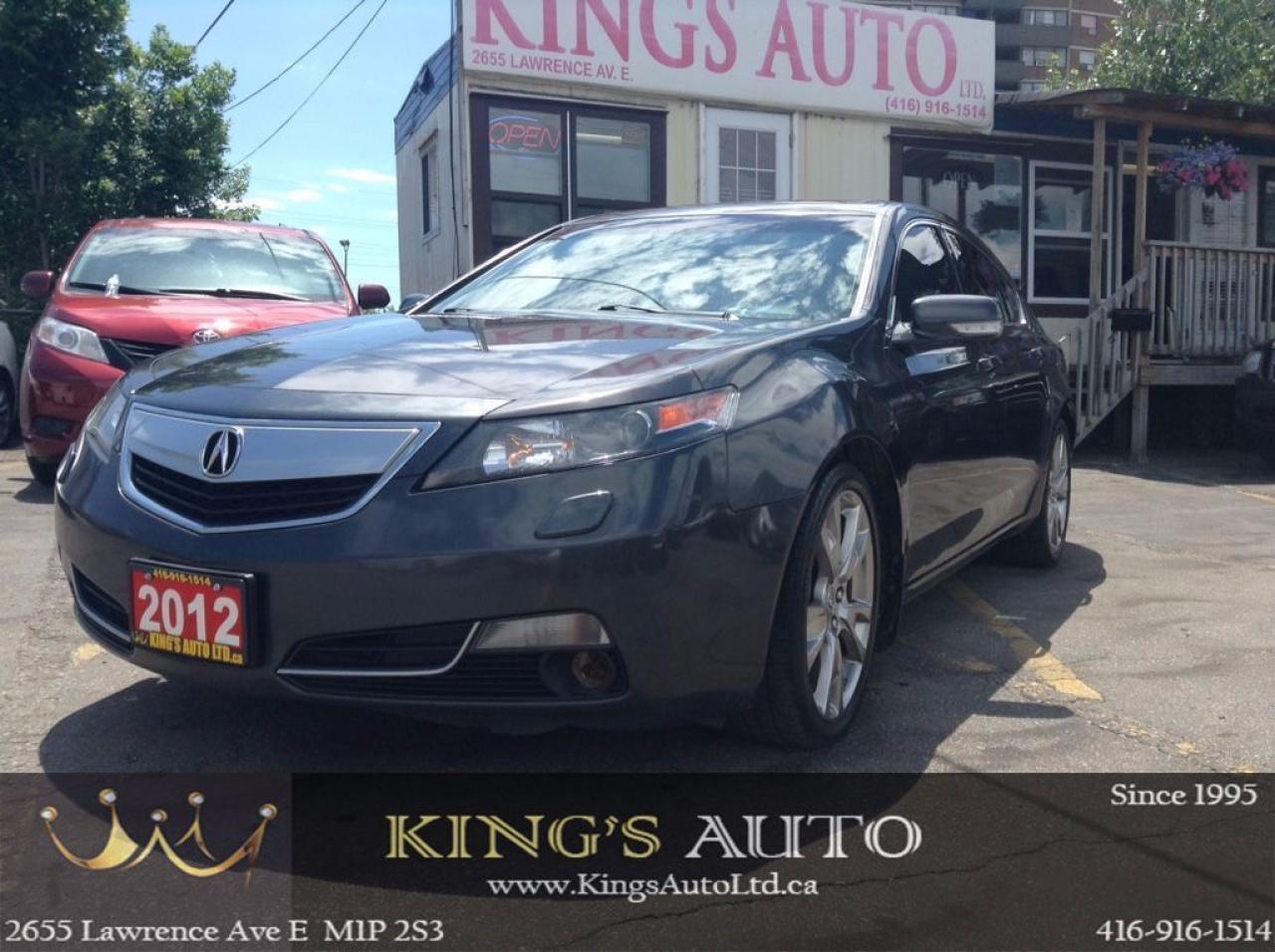 Used 2012 Acura TL ELITE Pkg, NAVI, SH-AWD, SUNROOF, BACK-UP, LEATHER for sale in Kitchener, ON
