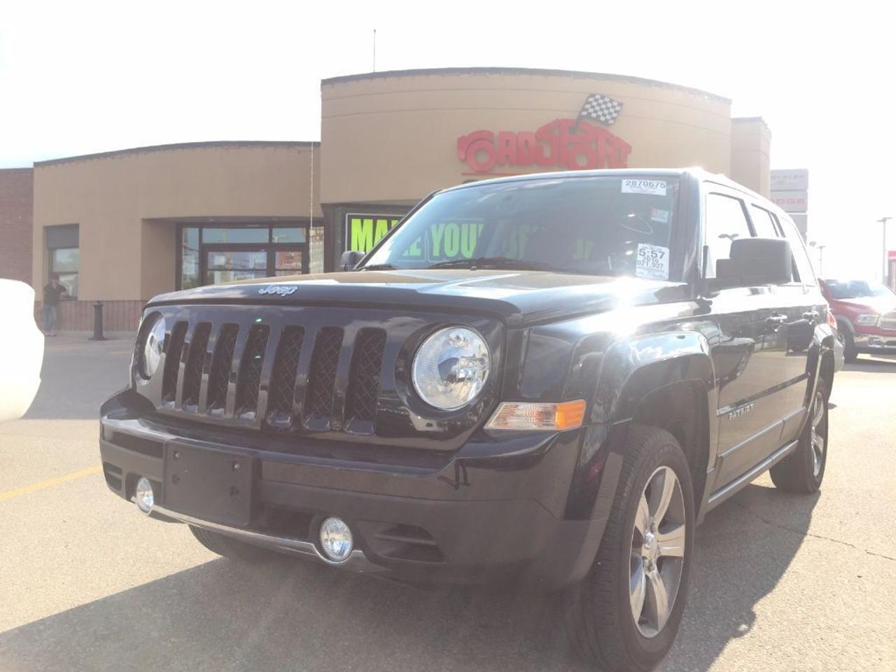 2016 JEEP PATRIOT 4X4 HIGH ALTITUDE PACKAGE. EQUIPPED WITH A 2.4L ENGINE 6 SPEED AUTOMATIC TRANSMISSION. BALANCE OF FACTORY WARRANTY, VEHICLE IS ALSO EQUIPPED WITH POWER SUNROOF, ALLOY WHEELS, KEYLESS ENTRY, FOG LIGHTS, HEATED FRONT SEATS, USB PORT, BLUETOOTH HANDSFREE COMMUNICATION, POWER 6 WAY DRIVER SEAT. 6.5INCH TOUCH SCREEN RADIO. FORMER DAILY RENTAL.