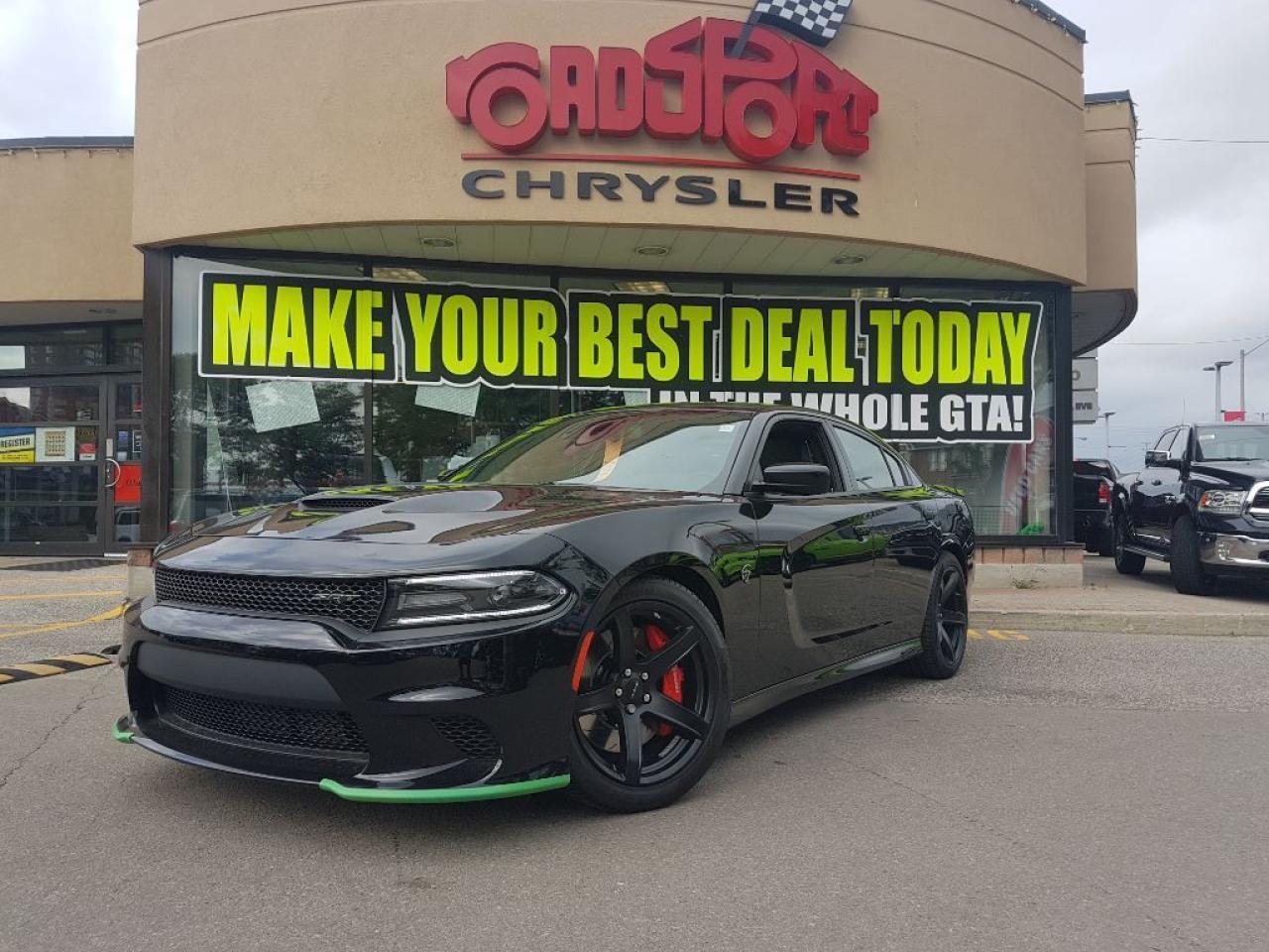 Used 2017 Dodge Charger SRT Hellcat 707HP P-ROOF HARMON KARDON BRAND NEW for sale in Scarborough, ON