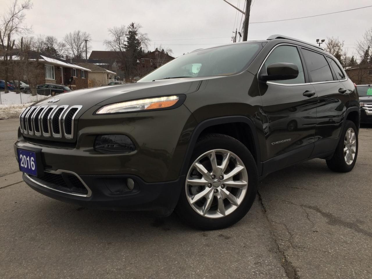 Used 2016 Jeep Cherokee Limited for sale in St Catharines, ON
