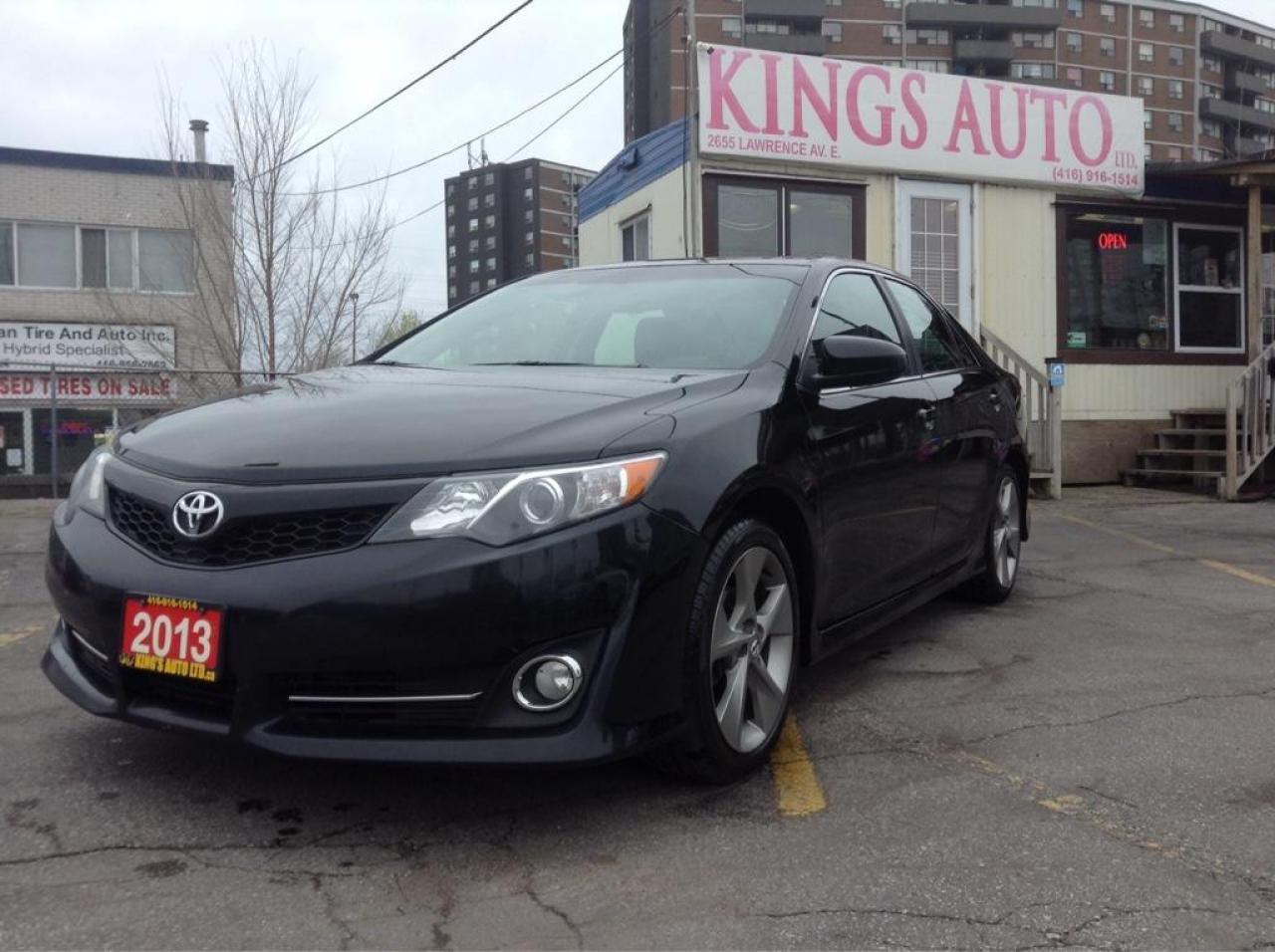 Used 2013 Toyota Camry SE, NAVI, BACK-UP CAM, LEATHER, TIPTRONIC for sale in Scarborough, ON