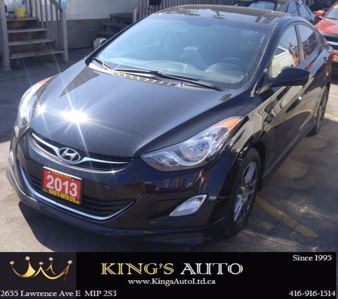 Used 2013 Hyundai Elantra GLS, SUNROOF, HEATED SEATS for sale in Scarborough, ON