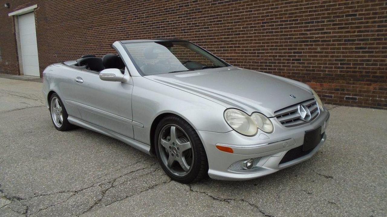 Used 2006 Mercedes-Benz CLK500 SUMMER CONVERTIBLE!! LOADED,VERY LOW KMS for sale in North York, ON