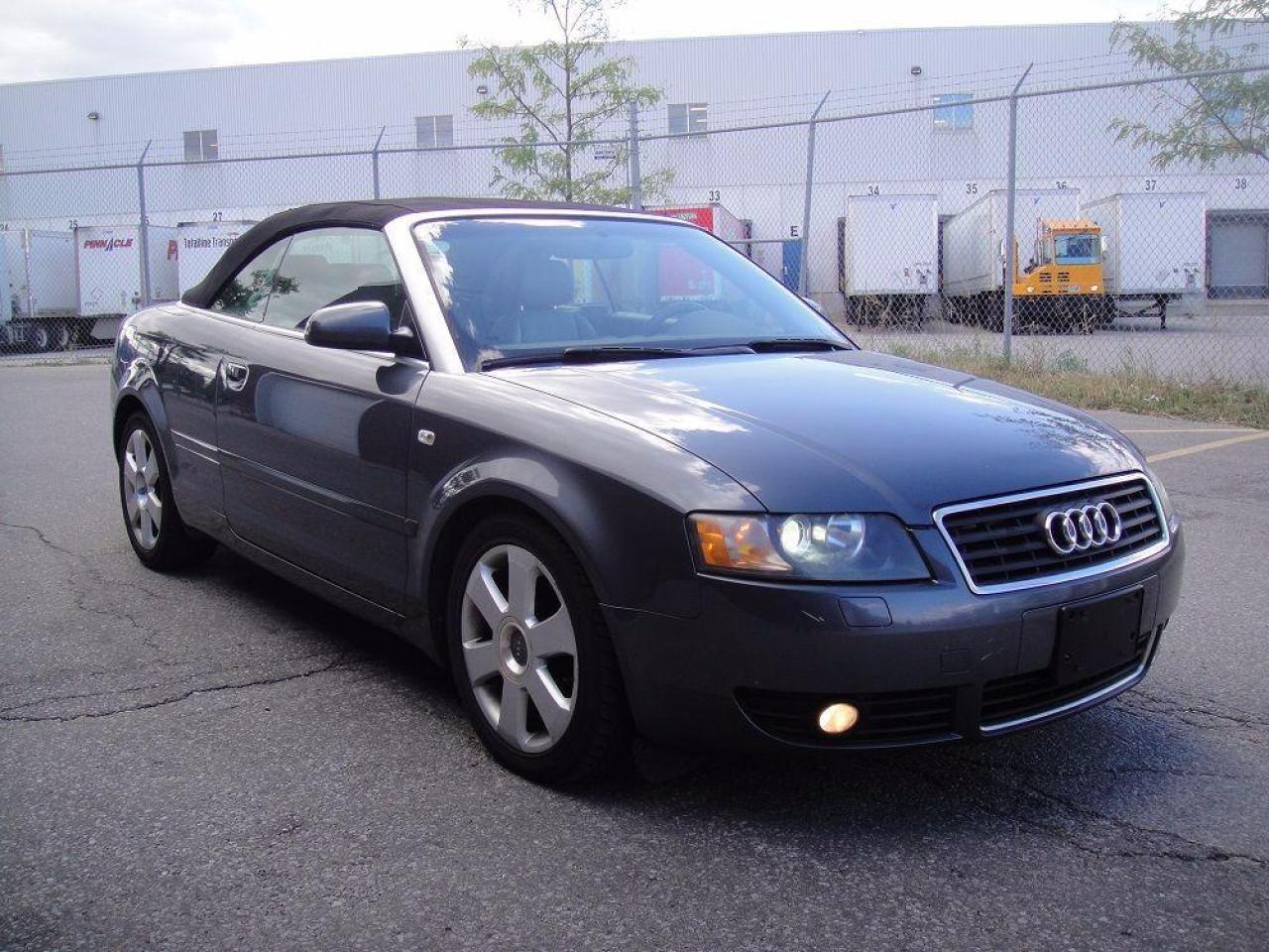 Used 2003 Audi A4 1.8T CONVERTIBLE-LOADED,ZERO ACCIDENTS,BOSE for sale in North York, ON