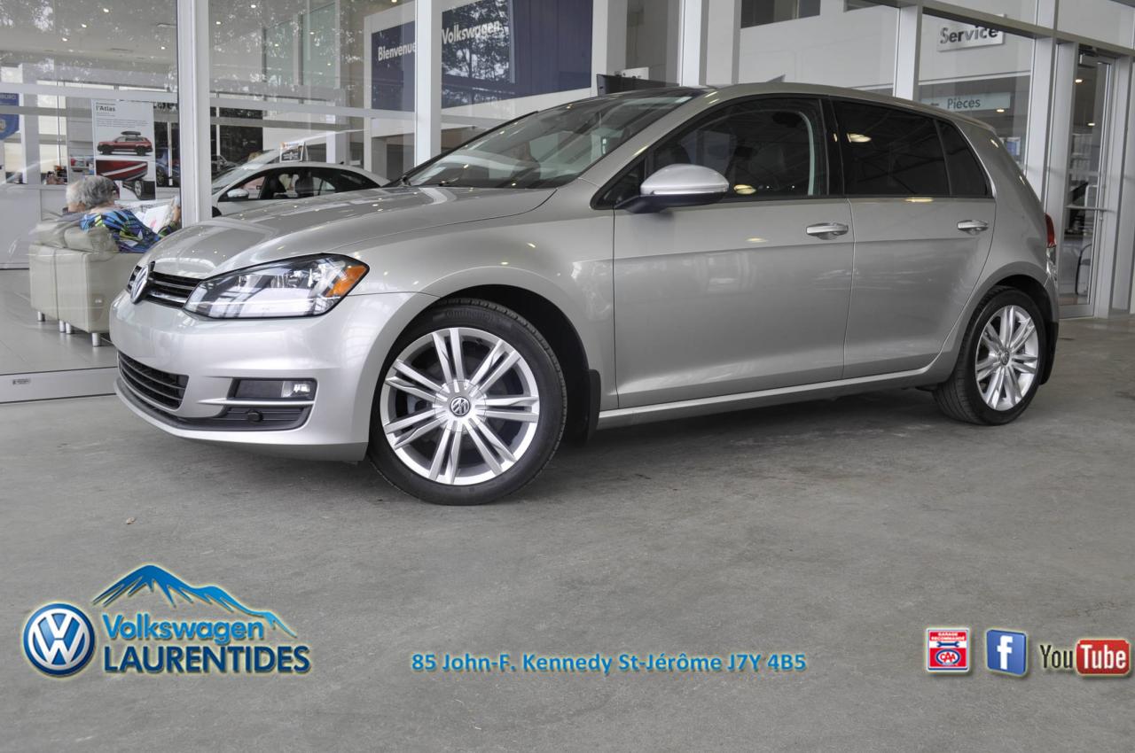 Used 2015 Volkswagen Golf HIGHLINE*TOIT*DSG*TDI*0.9% for sale in St-Jérôme, QC