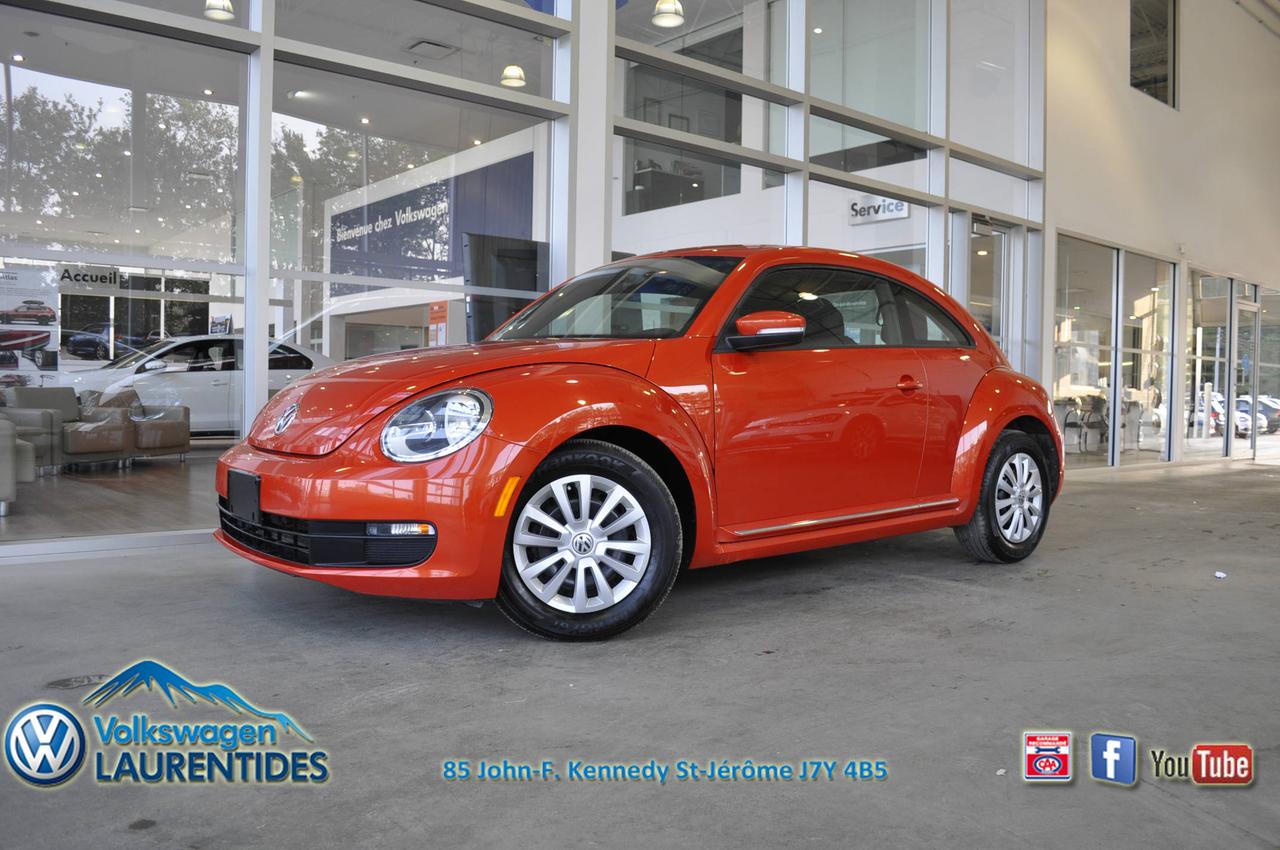 *RAPPORT CARPROOF DISPONIBLE*OUVERT LE SAMEDI**FINANCEMENT AVANTAGEUX DISPONIBLE**

2016 Volkswagen Beetle Trendline

1.8 TSI
AUTOMATIQUE
CAMERA DE RECULE
INTERIEUR EN TISSUS NOIR
VITRES ELECTRIQUES
MIROIRS ELECTRIQUE CHAUFFANT
BLUETOOTH
RGULATEUR DE VITESSE
SIGES CHAUFFANT

*LE PRIX AFFICH INCLUS UN RABAIS DE 995.00$ AU FINANCEMENT**
** Volkswagen Laurentides est votre CHOIX #1 de la rgion des Laurentides! Membre du prestigieux Club lite Wolfsburg 2014, nous sommes les spcialistes pour tous vhicules doccasions. SERVICE IMBATTABLE! Meilleur financement disponible sur le march. Rapport dhistorique CARPROOF fourni gratuitement. Tous vhicules doccasions sont inspects et passs  la loupe par nos techniciens spcialiss pour vous. Faillite, difficult de crdit Nous avons la solution! 1re 2e 3e chance au crdit! Venez faire un tour, nous sommes situs  St-Jrme  10 minutes au nord de Blainville/Ste-Thrse/Boisbriand/Rosemminutes de st-eustache, 15 minutes au nord de laval. Au plaisir de vous voir!