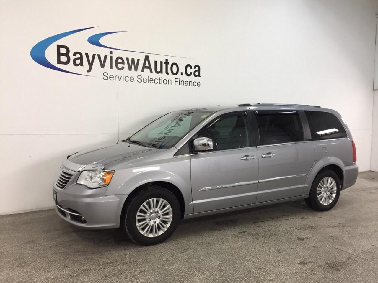 All Vehicles Come Certified and With a 90 Point Inspection. Over 500 Vehicles in Stock! $10 OMVIC Fee! 17 Alloys, keyless entry, factory remote start, roof rack, fogs, tint, push button start, dual air bags, side air bags, traction ctrl, woodgrain trim, leather, eco mode, pwr seats, lumbar support, height adjustable seat, heated front & second row, a/c, dual climate, rear climate, am/fm, cd, mp3, satellite radio, reverse camera, park aid, U-CONNECT, pwr liftgate, pwr sliding doors, pwr windows, pwr locks, pwr mirrors, heated mirrors, cruise, heated steering wheel, tilt wheel!