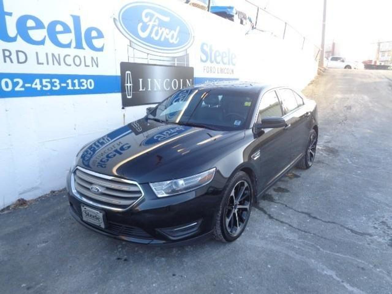 LOCATED AT
<a href=http://http://www.steeleford.com rel=external>Steele Ford Lincoln</a>
3773 Windsor Street
Halifax  B3K-5M2
(902) 453-1130
1 (888) 418-1090

Heres a real bargain in a rock solid sedan.

This 2014 one owner Taurus SEL FWD is in remarkable condition.  It is well worth the test drive.





With leather interior, 3 way power sunroof and voice activated navigation, it is a true luxury ride.





Solid, durable, reliable, comfortable ... the Ford Taurus is a winner in anyones books.





Dont hesitate .... call Steele Ford Lincoln today ......





For BEST SERVICE DIAL 902-453-1130 and ask for the Pre Owned Sales Office.

Remainder of Factory Warranty.